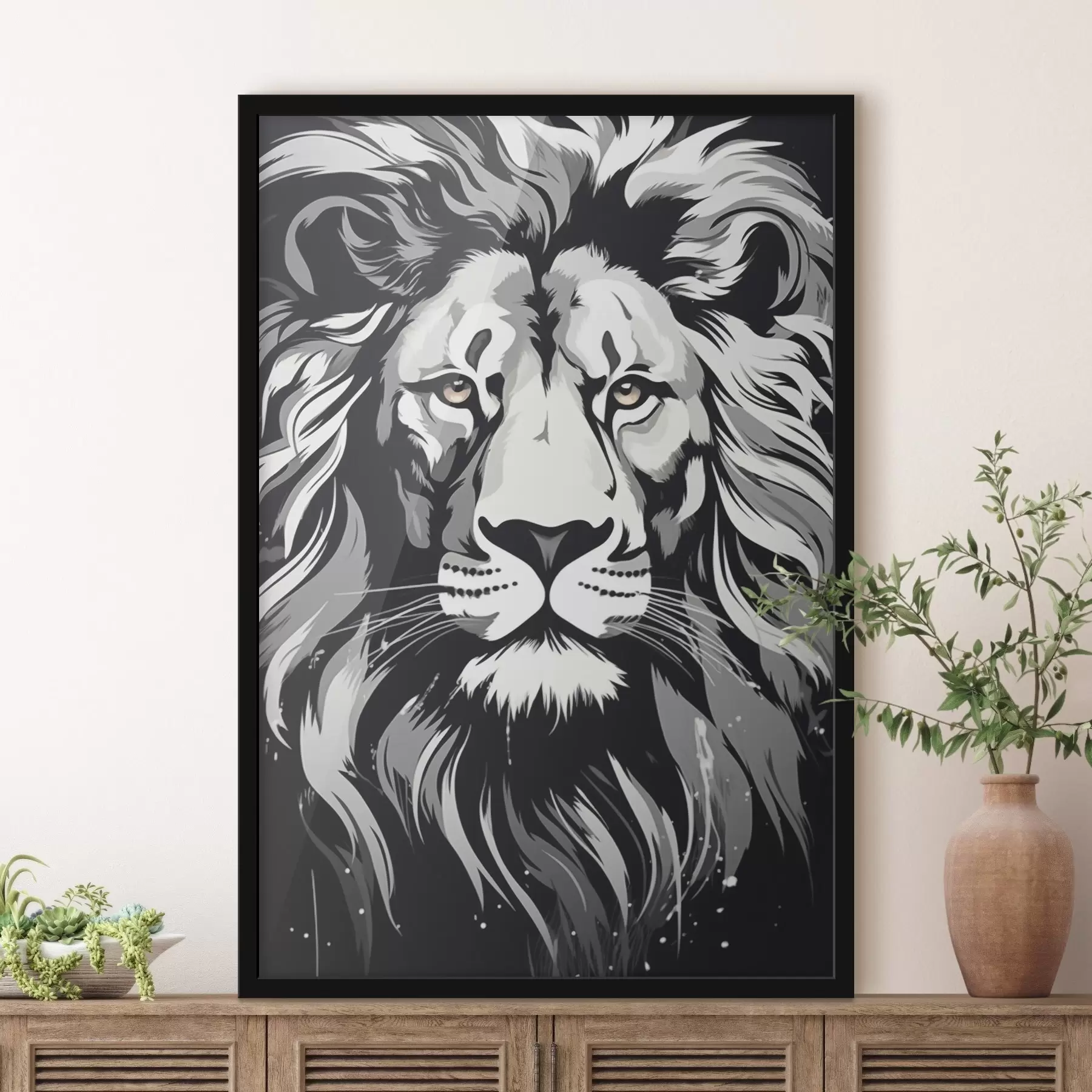 Obraz Lion f44574