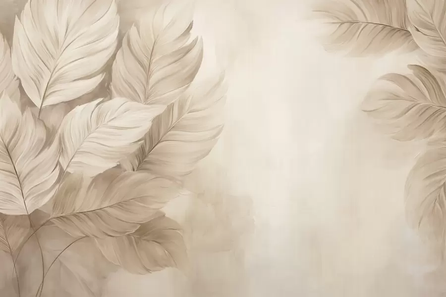 Fototapety Pastelové listy w09175v2