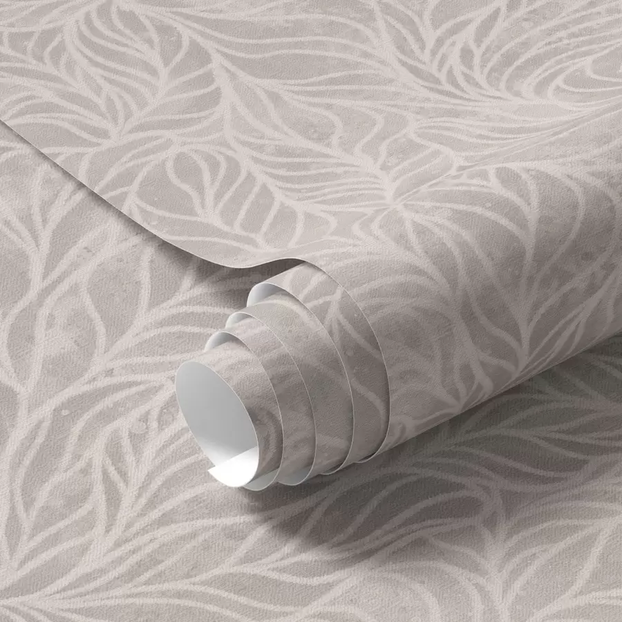 Fototapety Béžová abstraktná textúra s hladkými líniami listov a00179