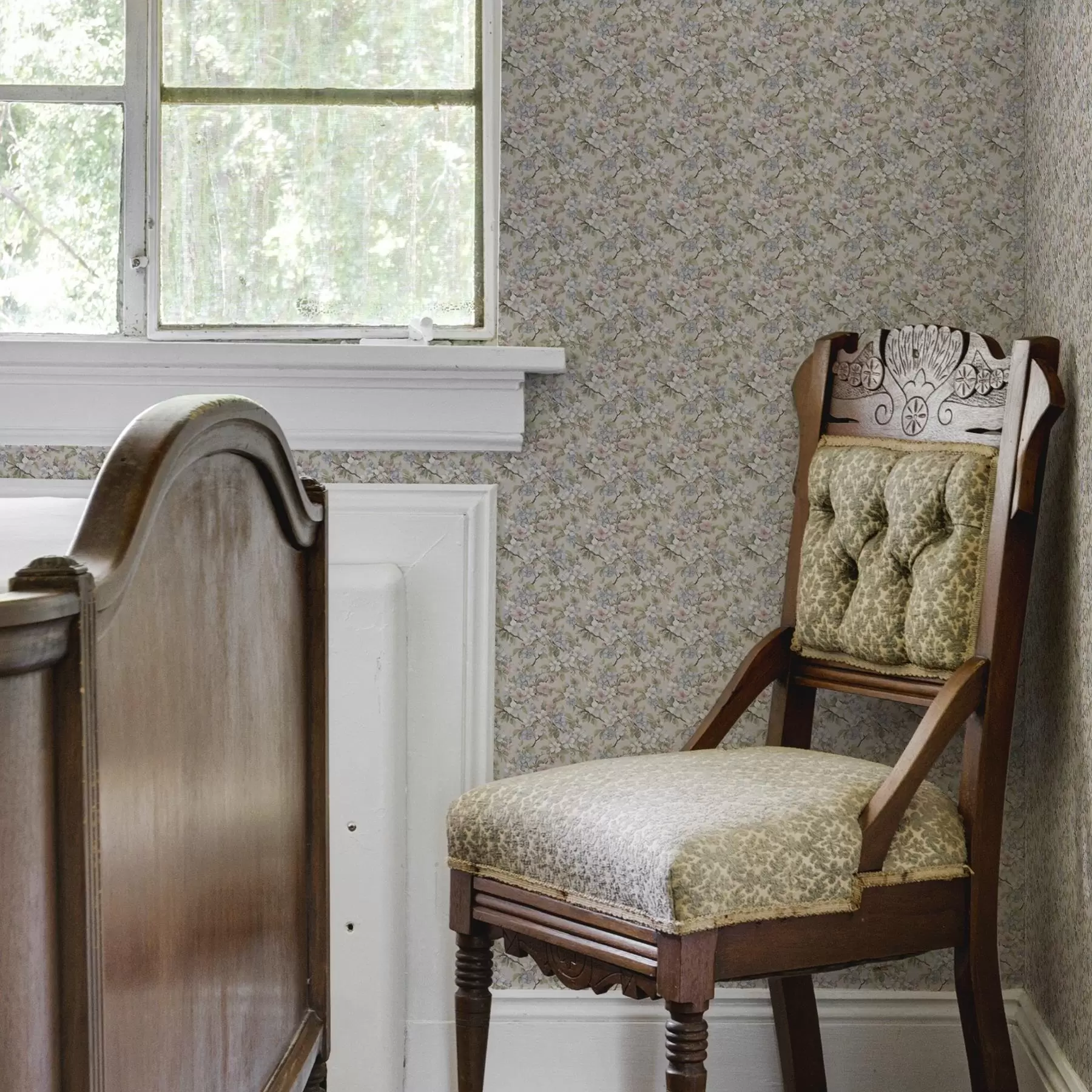 Fototapety Diagonálna kytica s jarnými kvetmi v jemných odtieňoch a00204