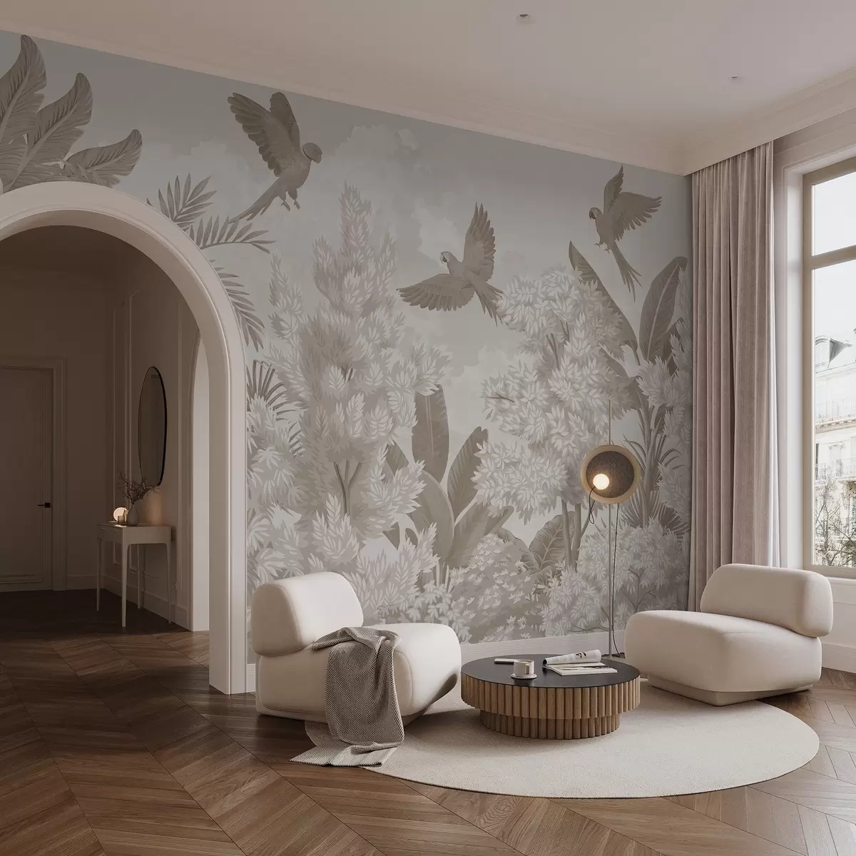 Fototapety Papagáje v džungli w04105v1