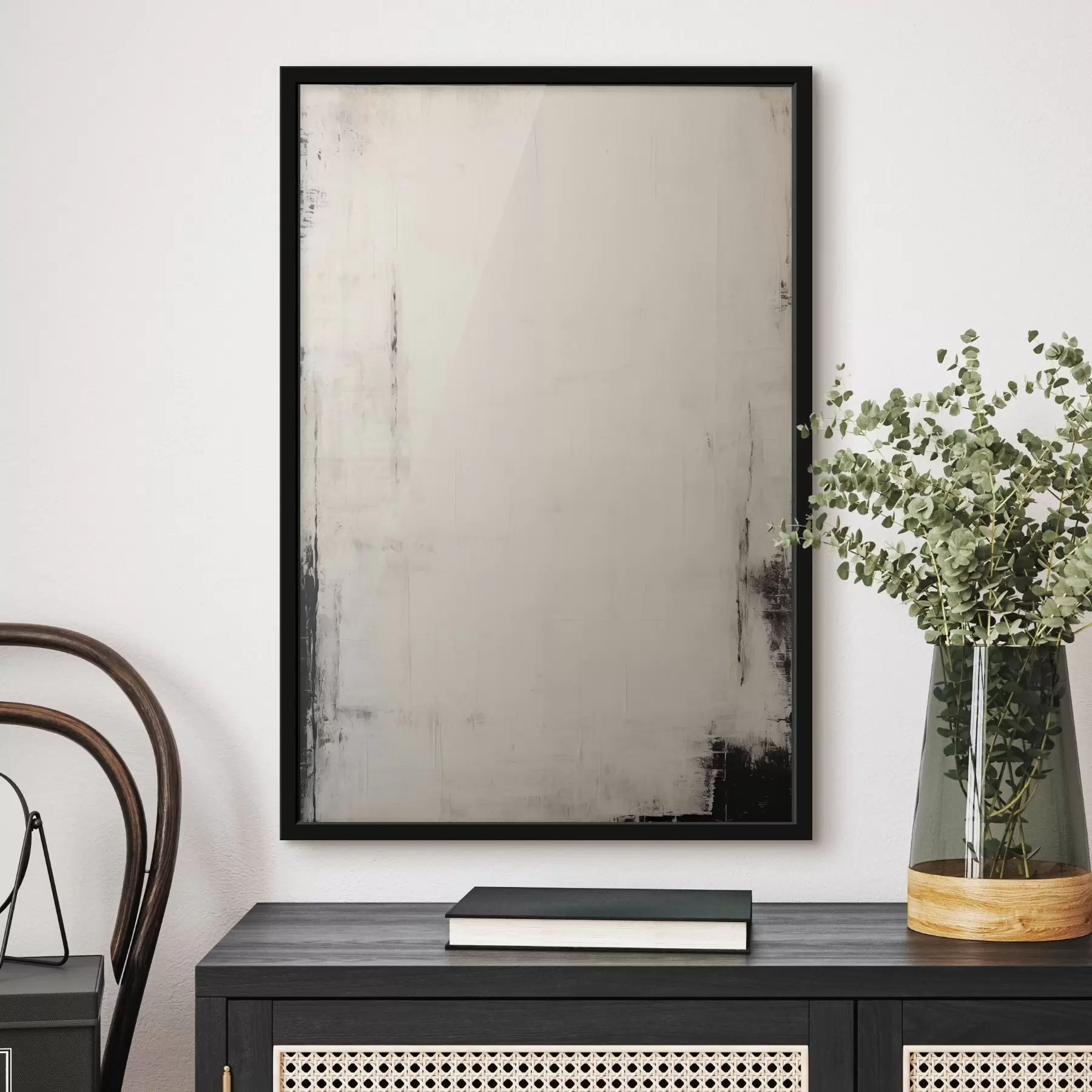 Fototapety Svetlé pozadie s tmavými ťahmi f44741