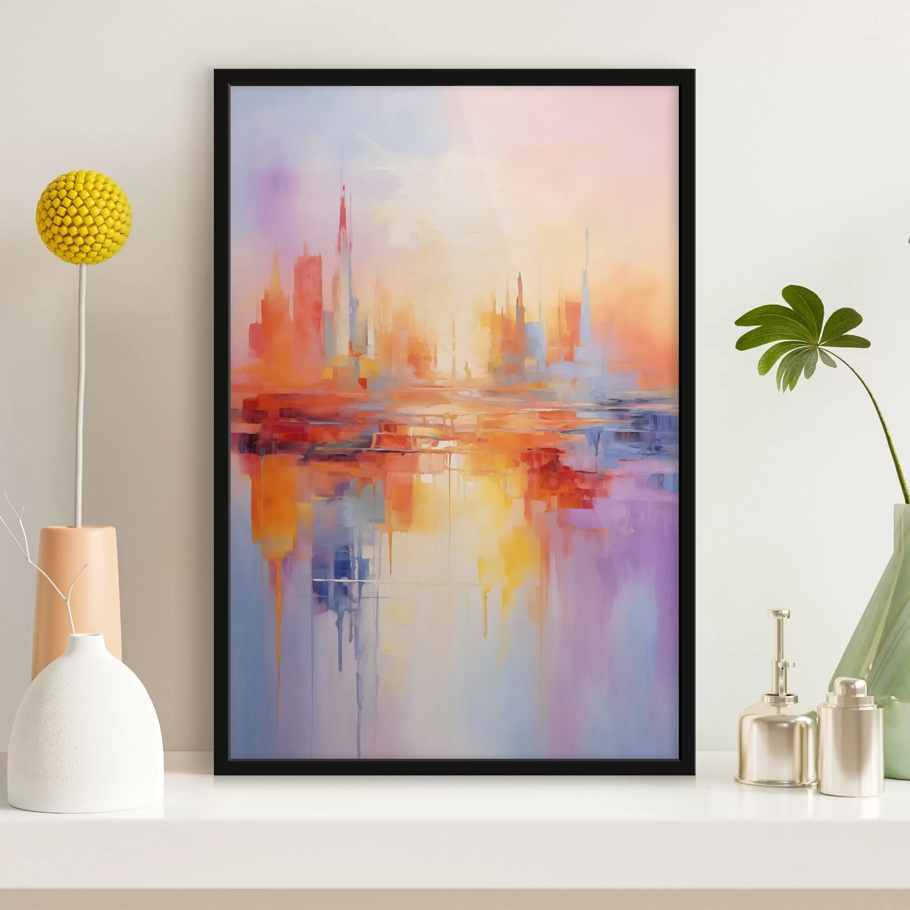 Fototapety Mesto v rôznych farbách f44744