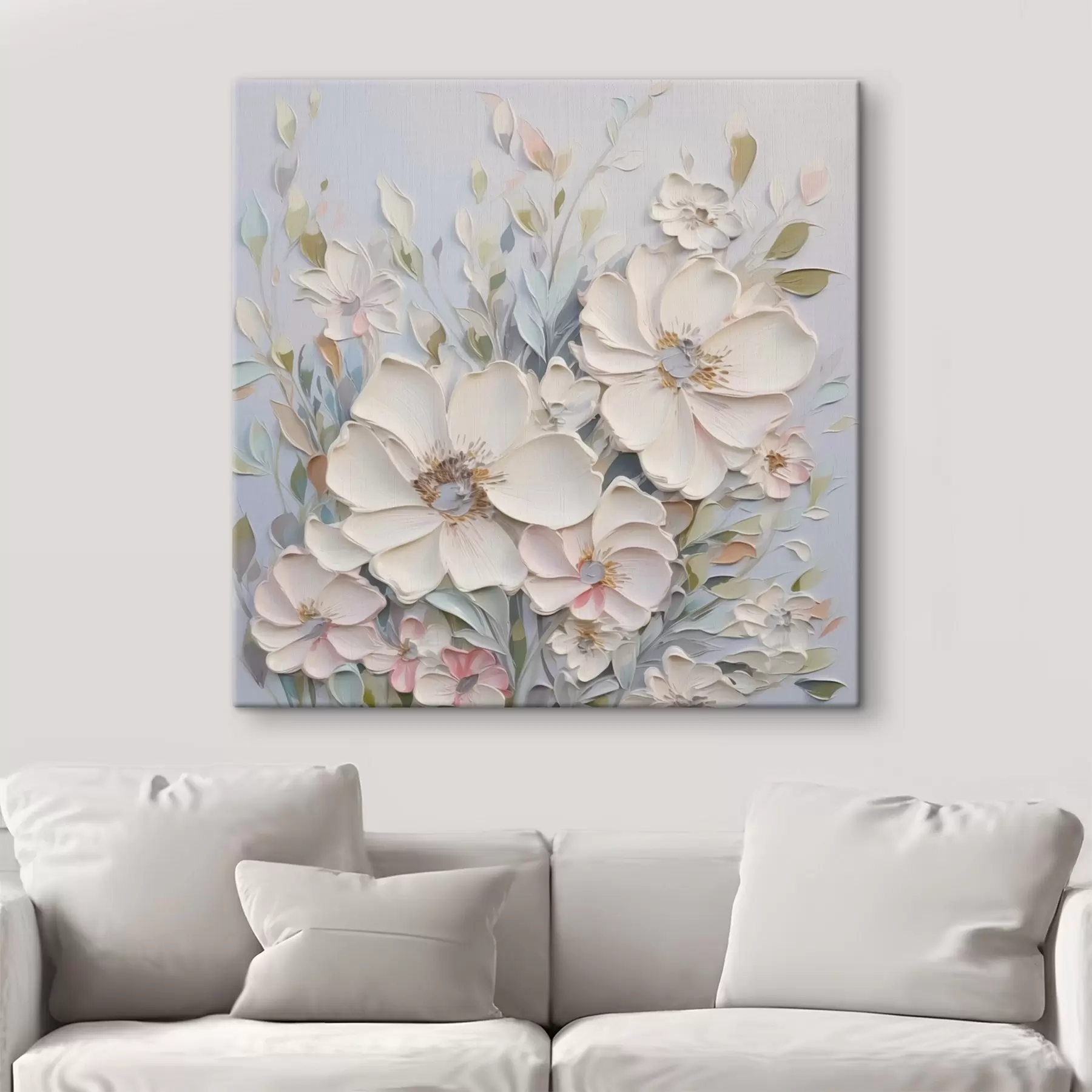 Obraz Abstraktné kvety s44819