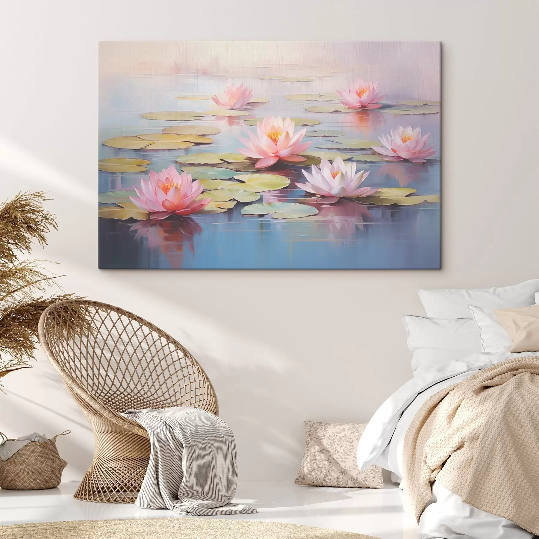 Fototapety Lotosy na vode s44909