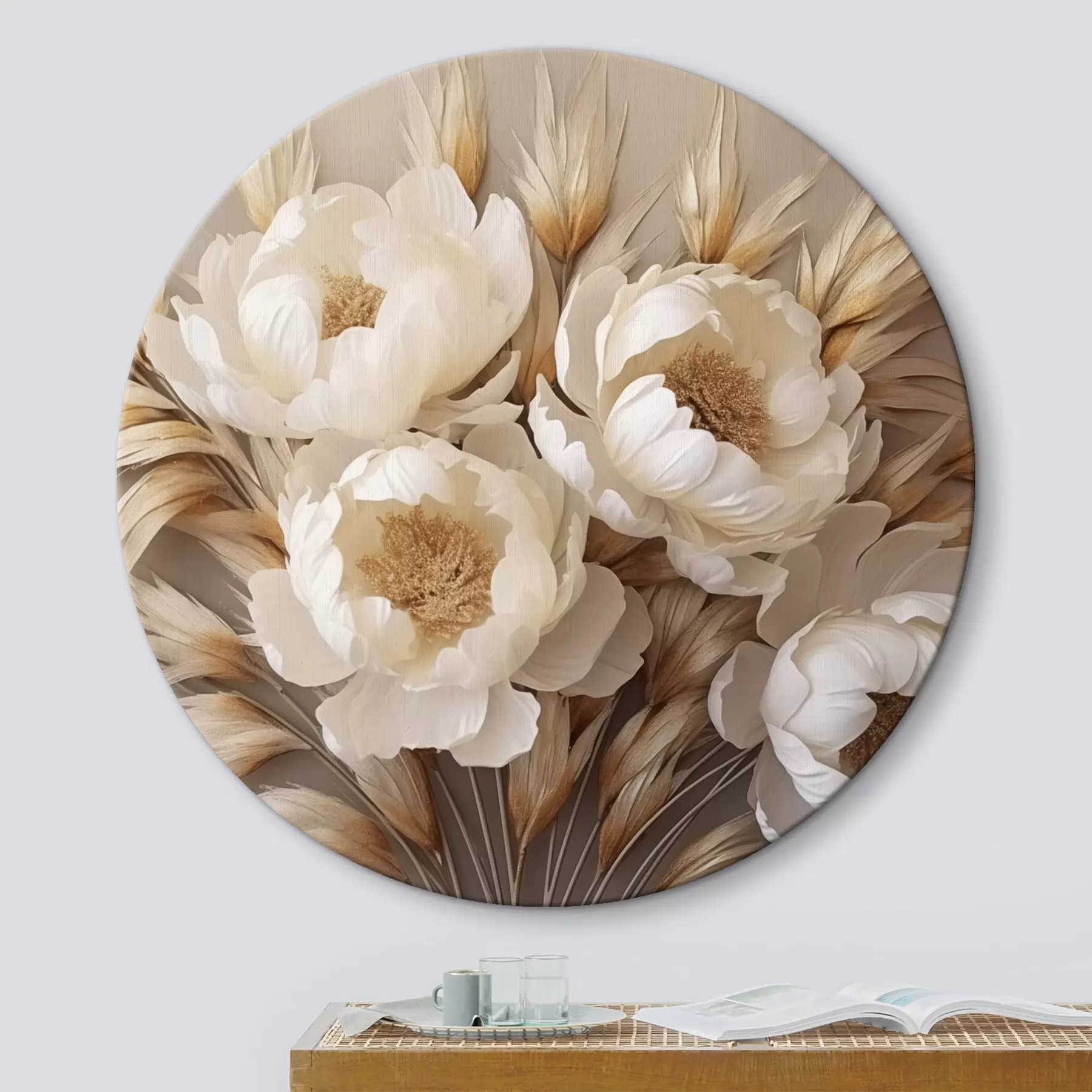 Obraz Pivonky s kláskami r44913