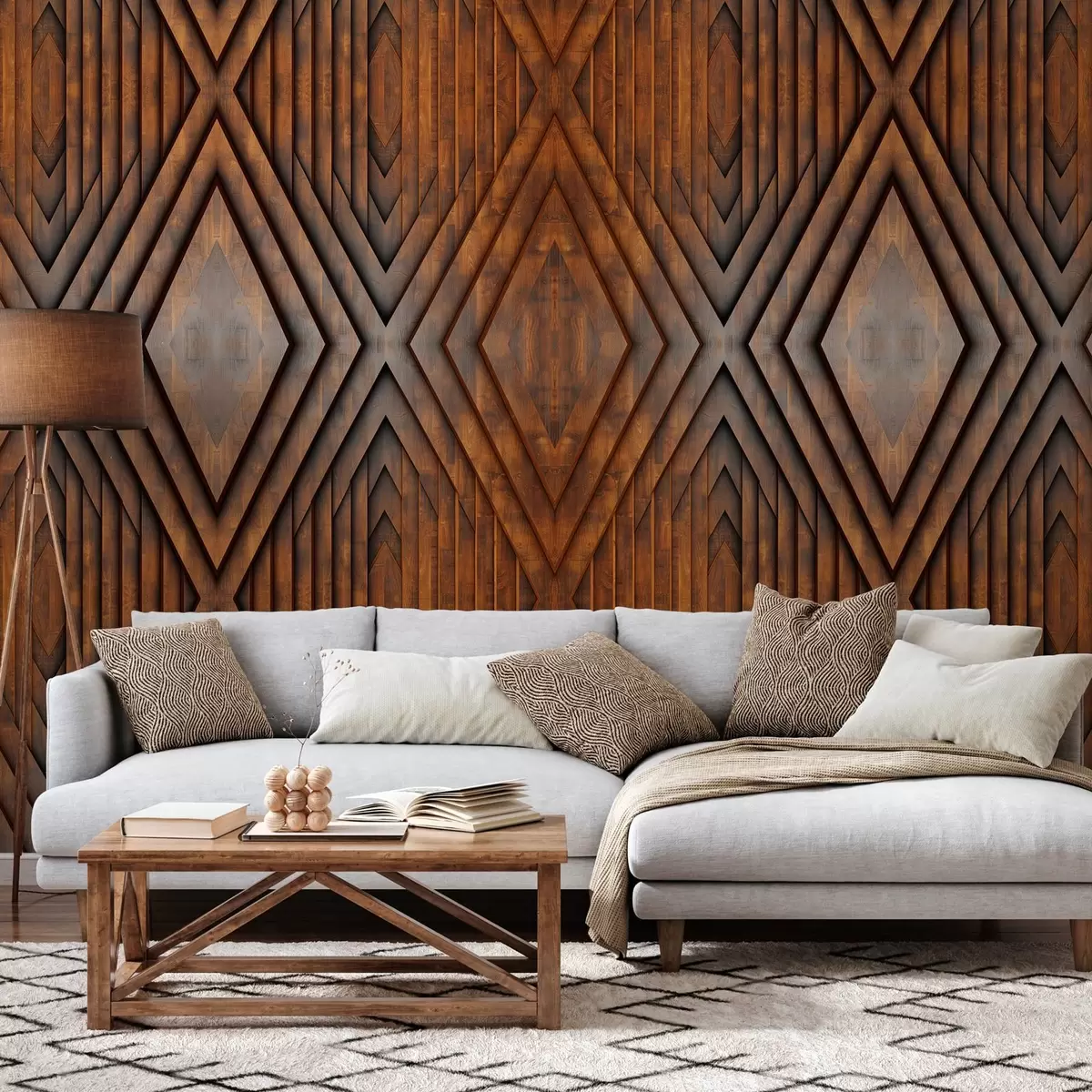 Fototapety imitácia drevených panelov w04168v1