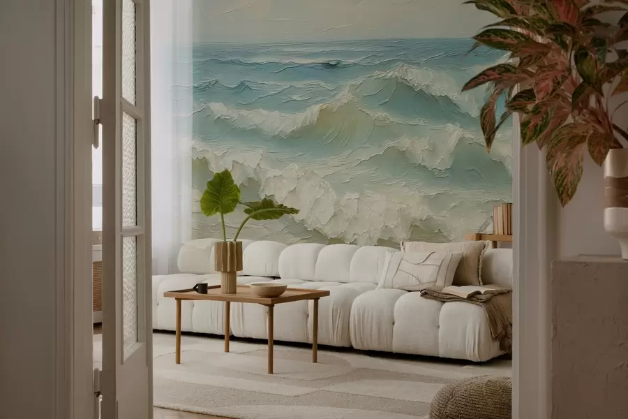 Fototapety Objemová vlnová ilúzia w04202