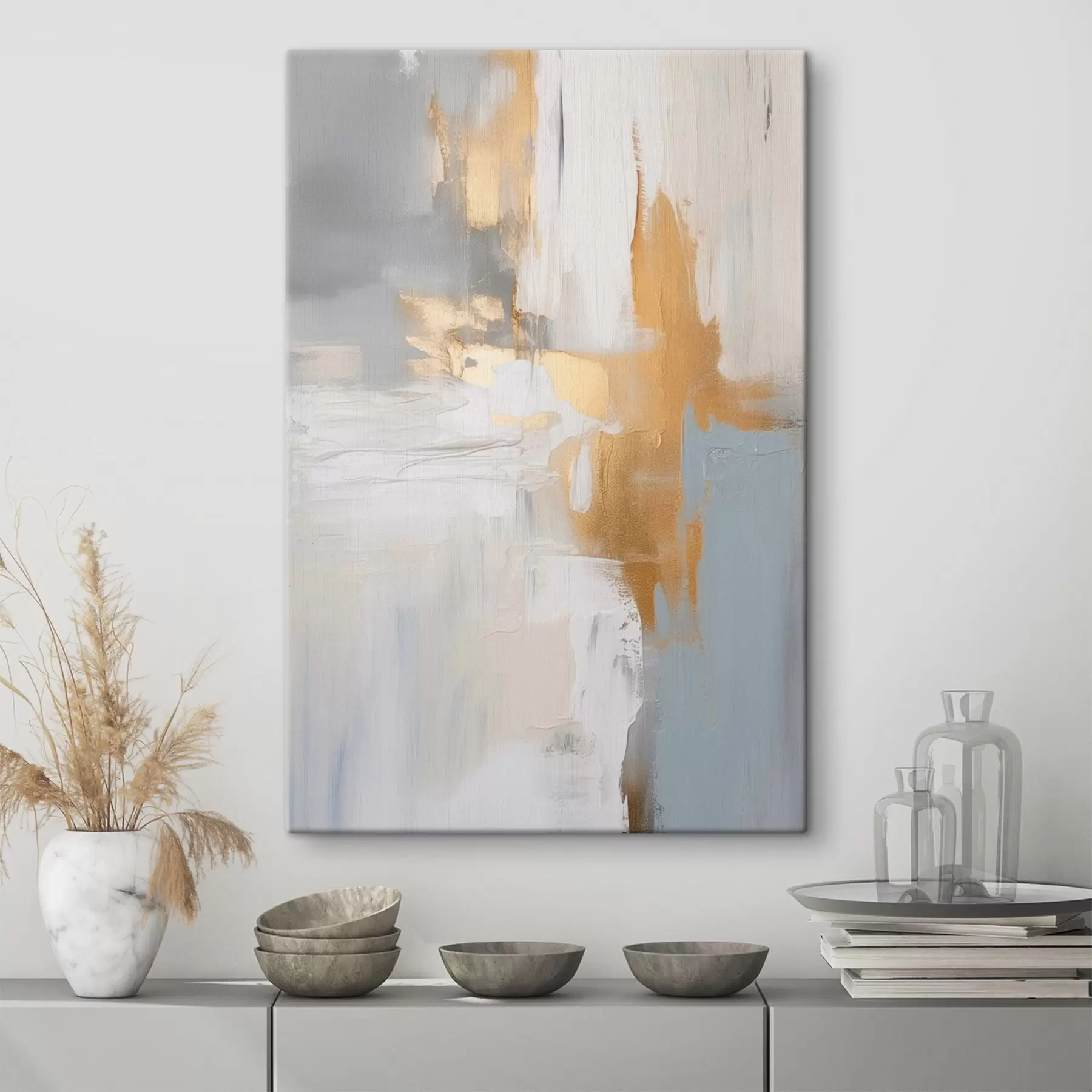 Obraz Abstraktné ťahy štetcom imitujúce maľbu s45112