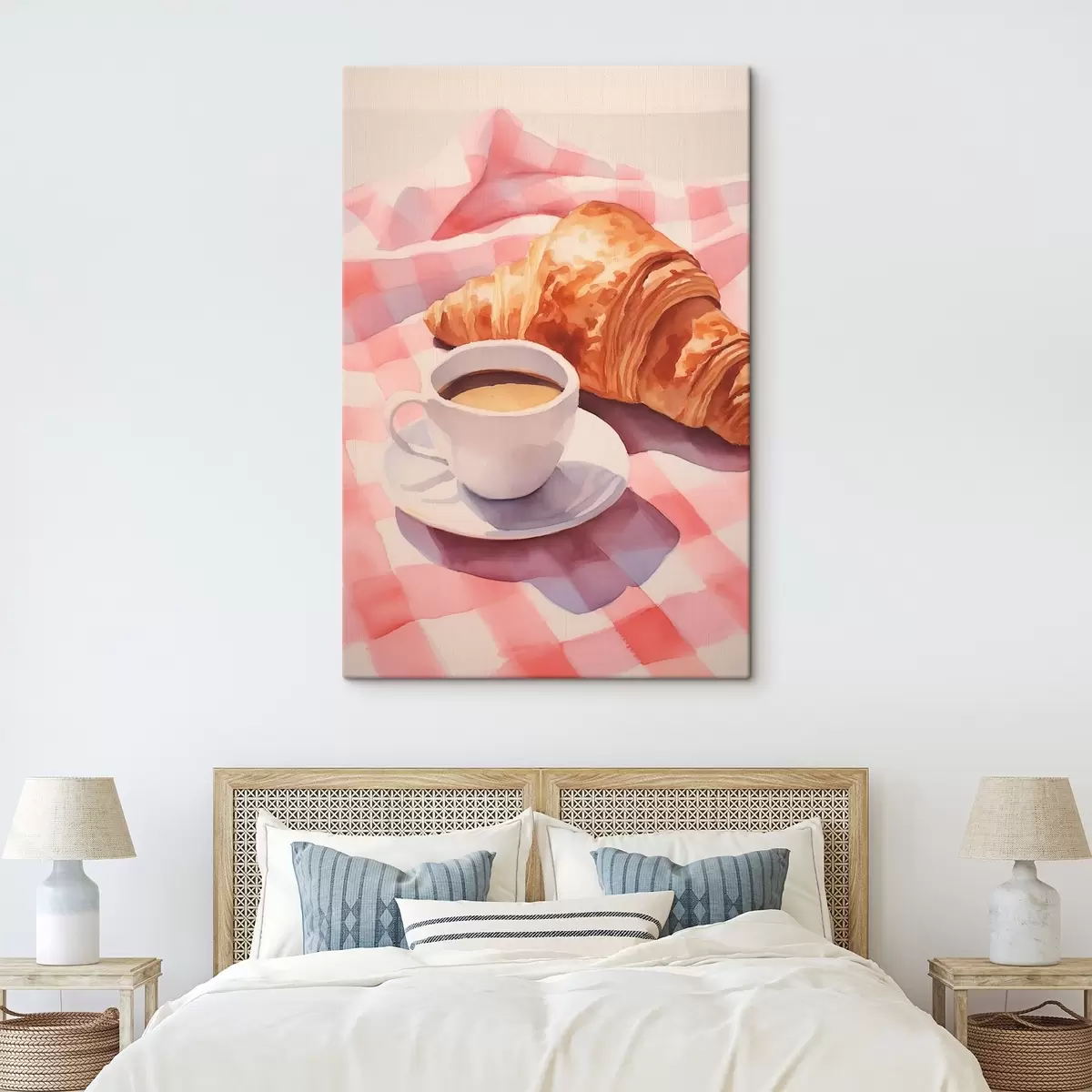 Obraz Káva s croissantom s45143