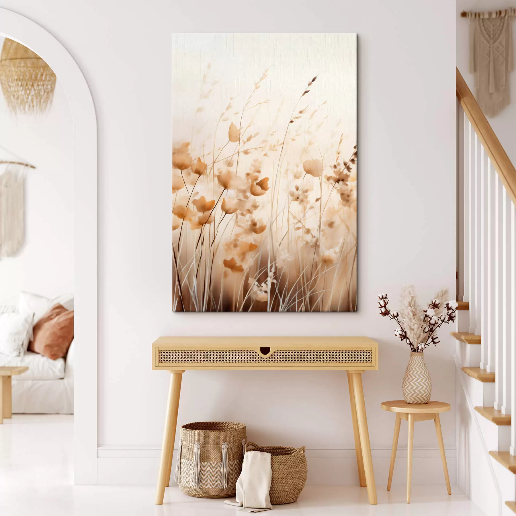 Obraz Abstraktné poľné kvety s45063