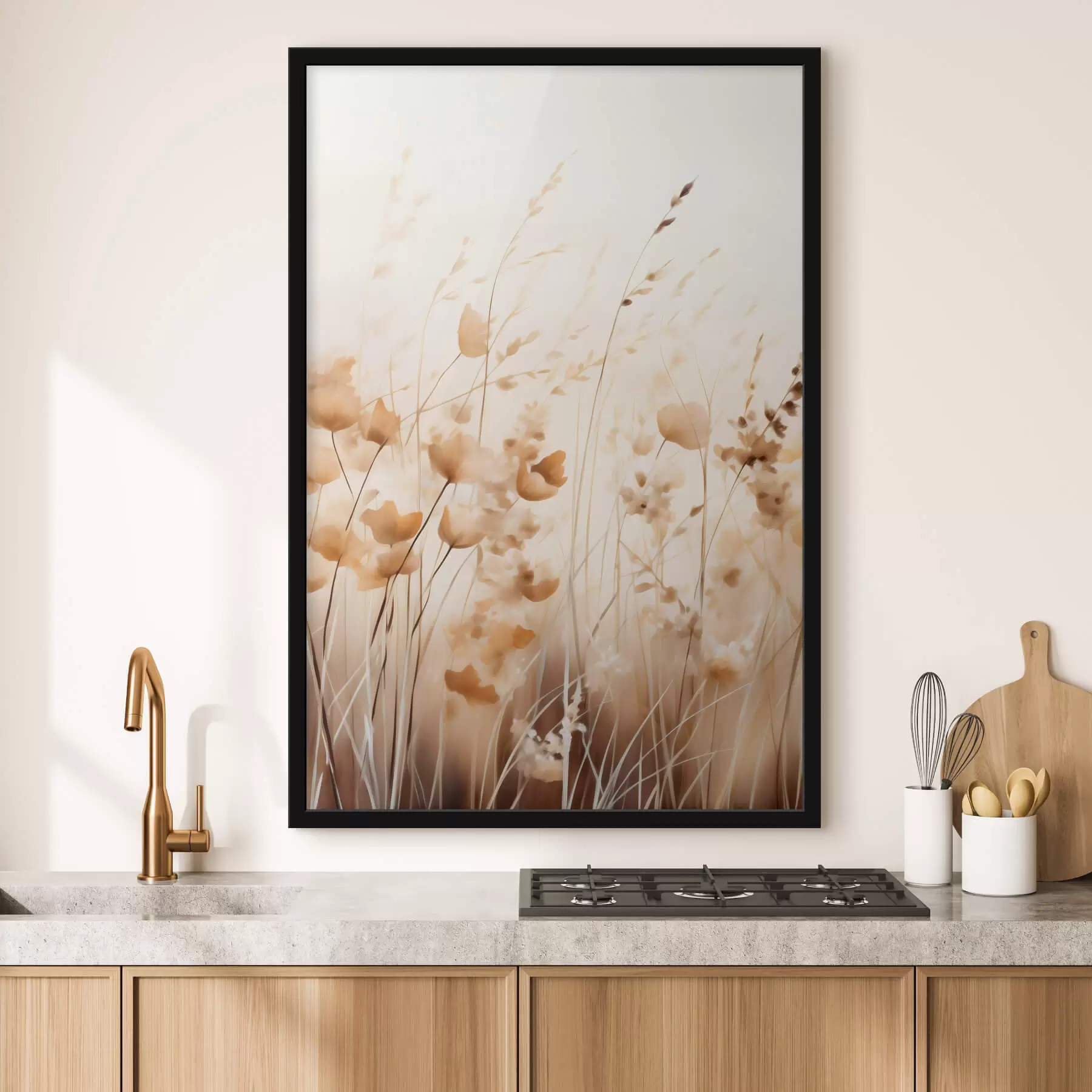 Fototapety Abstraktné poľné kvety f45063