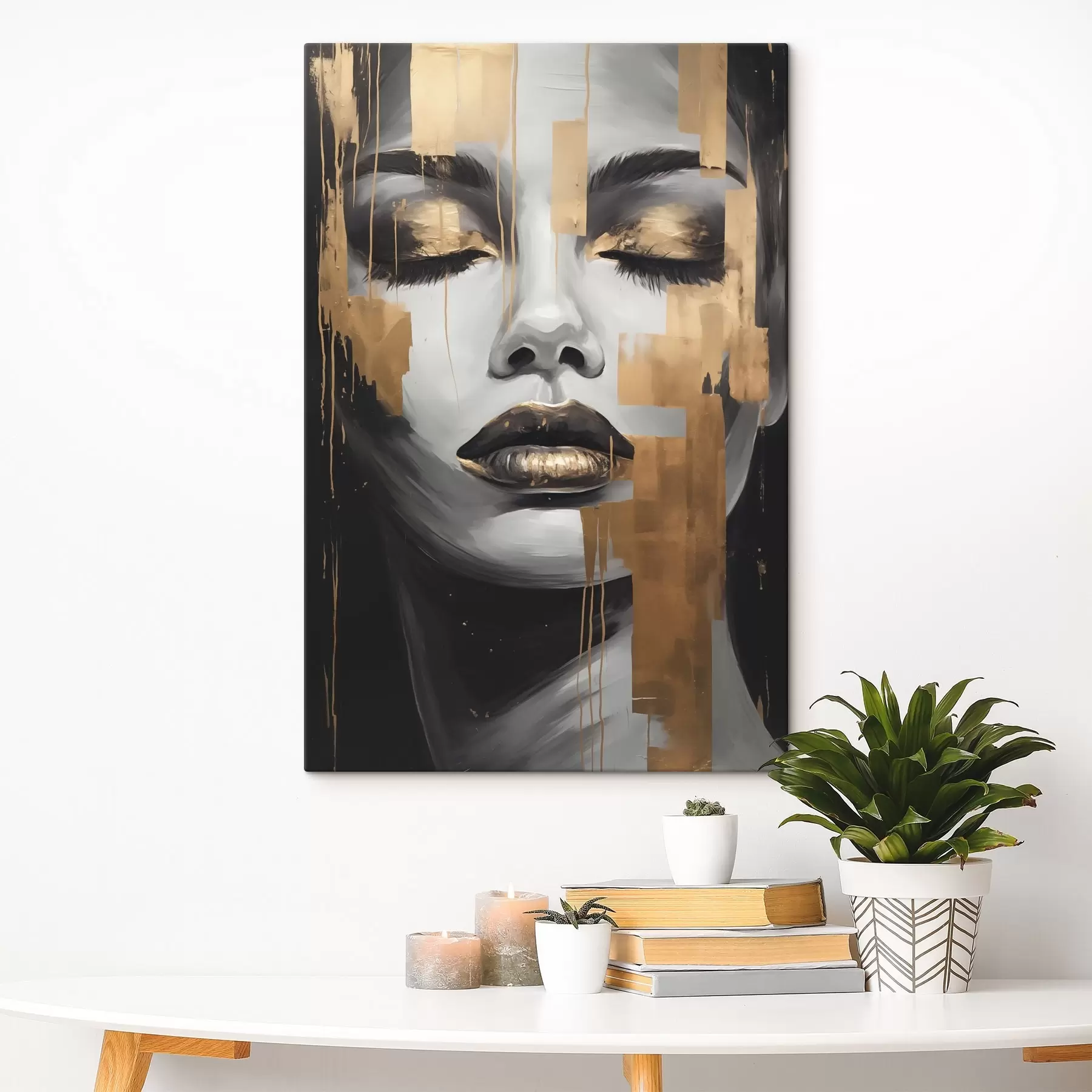 Obraz Grafická tvár s45226