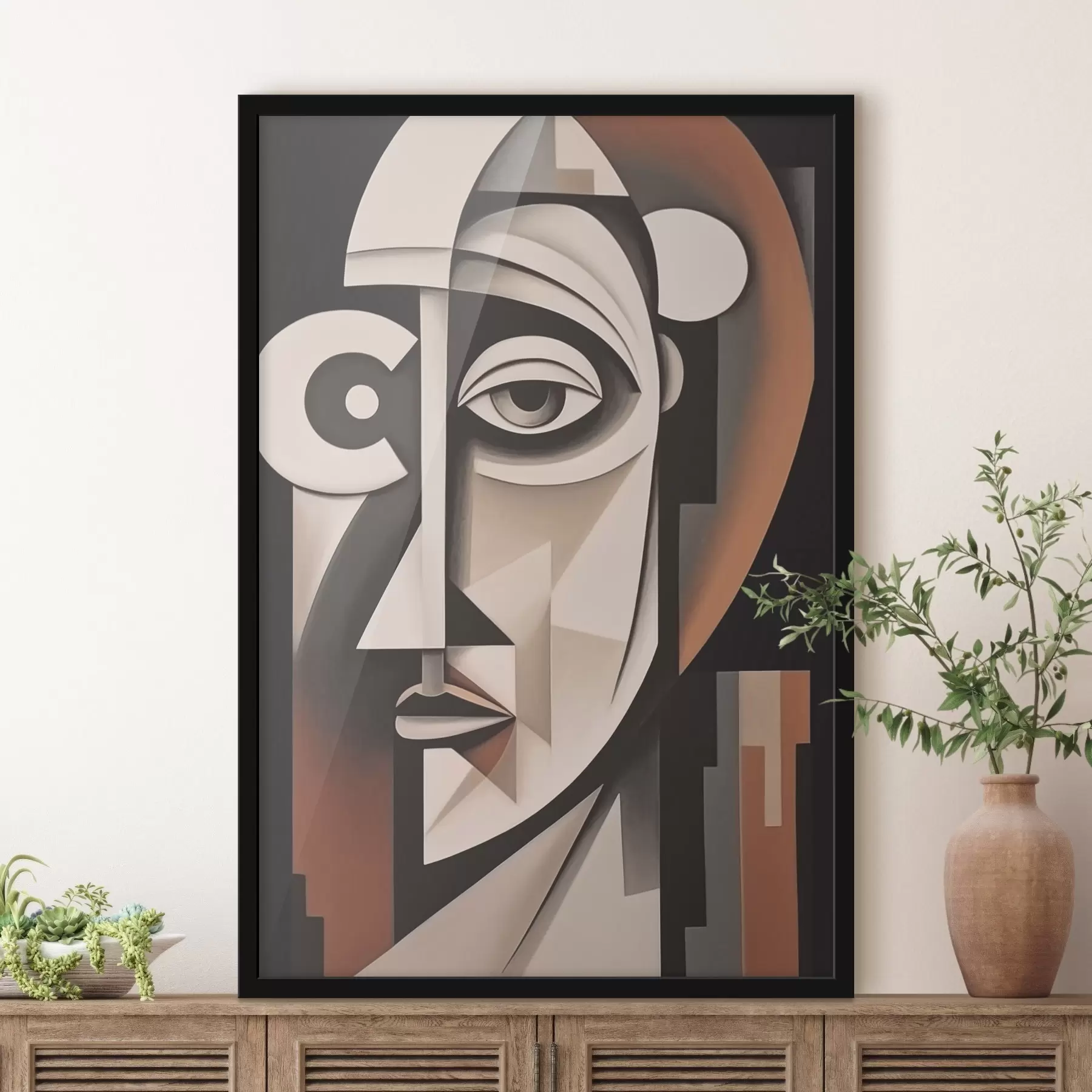 Fototapety Kubistický vzhľad f45228