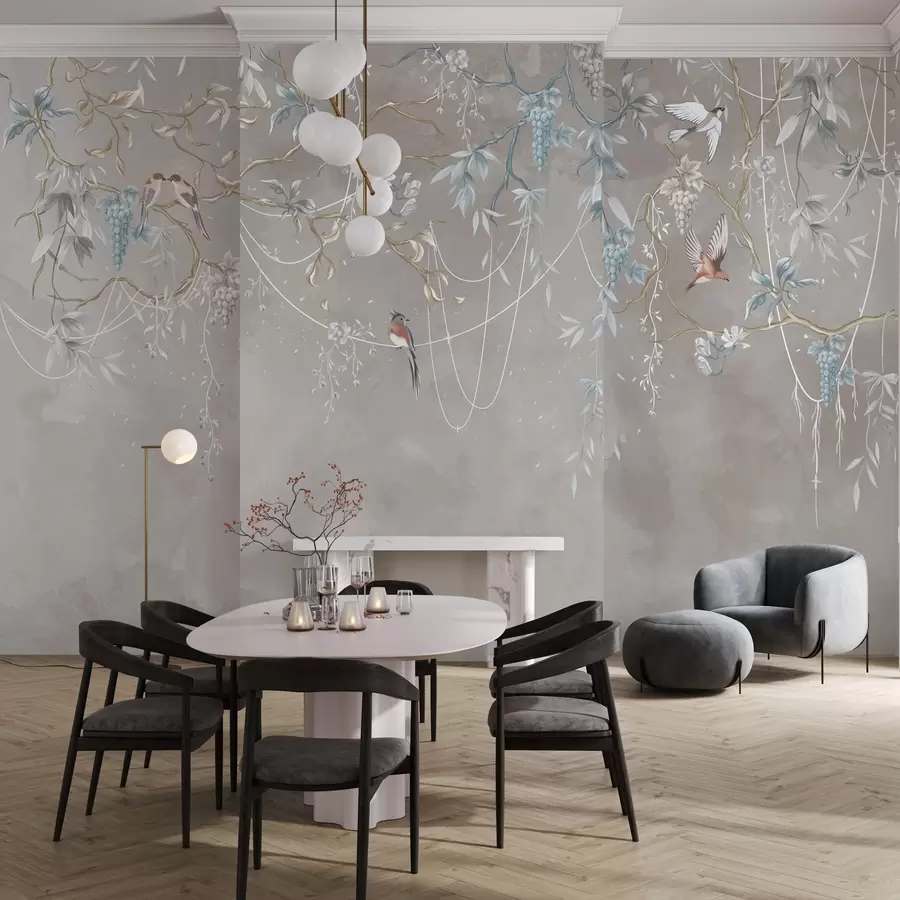 Fototapety Tá istá téma, ale s modrým hroznom w04302v1