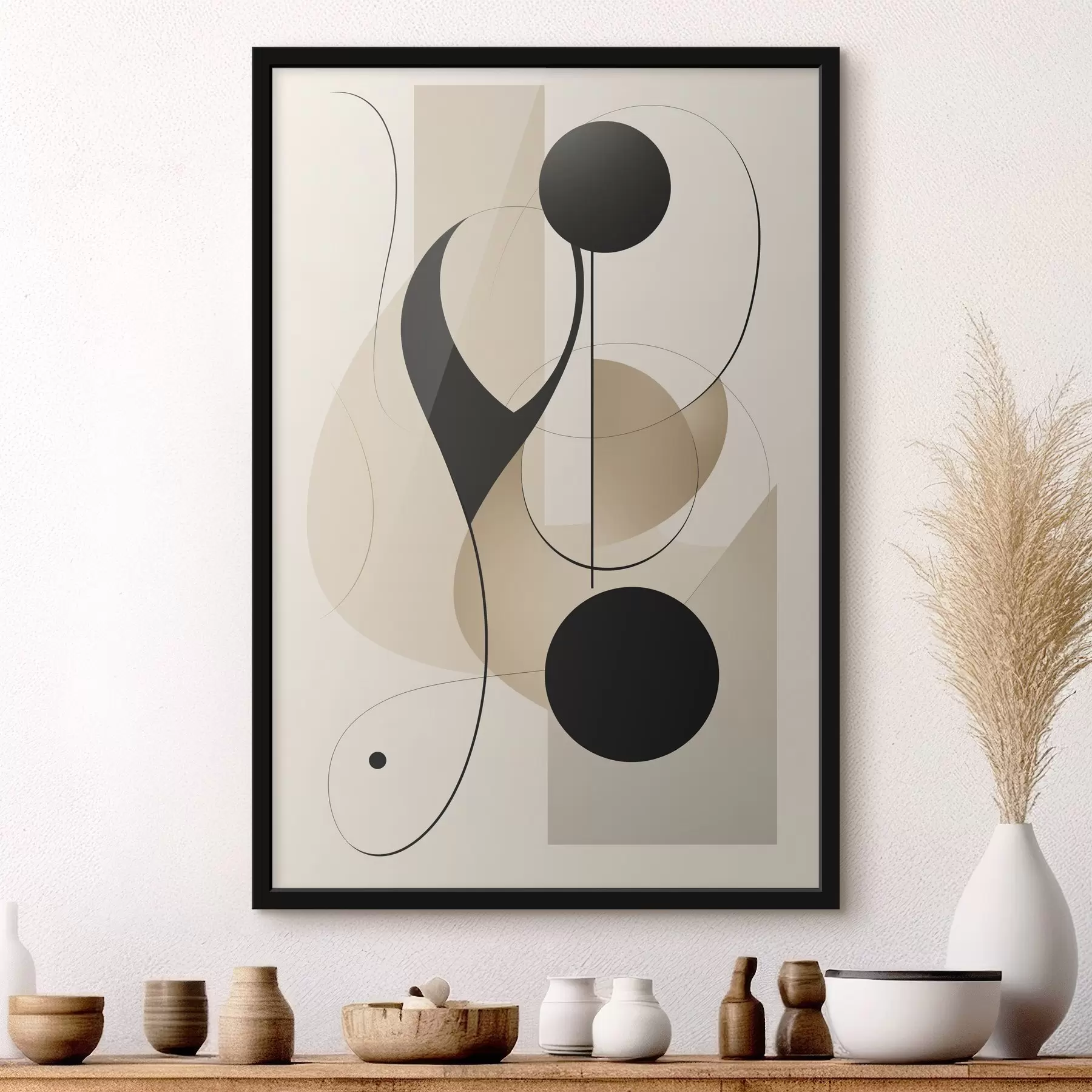 Fototapety Abstraktné krivky a tvary f45197