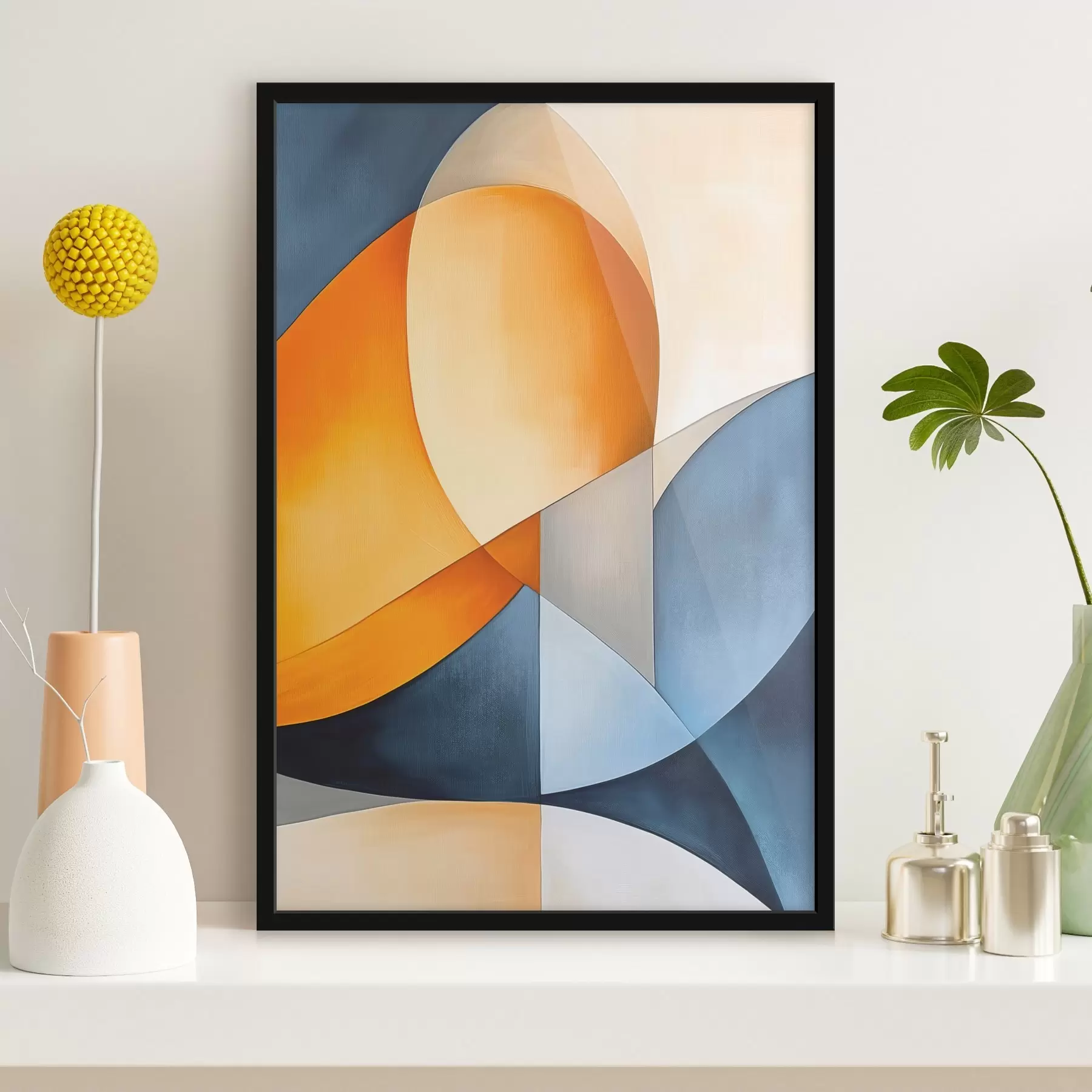 Fototapety Abstrakcia s geometrickými tvarmi f45202