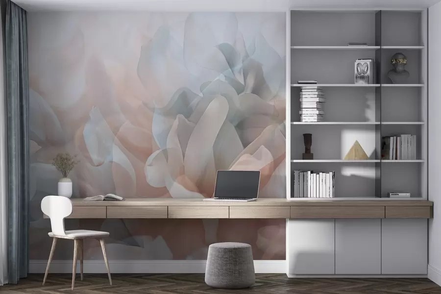 Fototapety Polopriehľadné kvety w04320v1