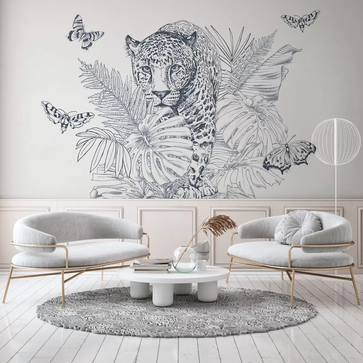 Fototapety Leopard w04358