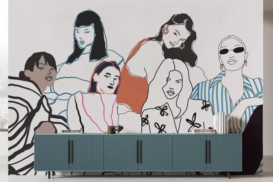 Fototapety Dievčatá w04359v1