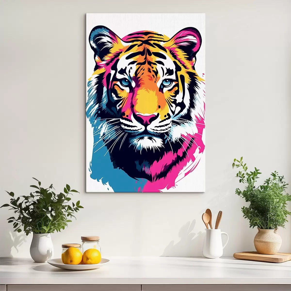 Obraz Neónový tiger s45278