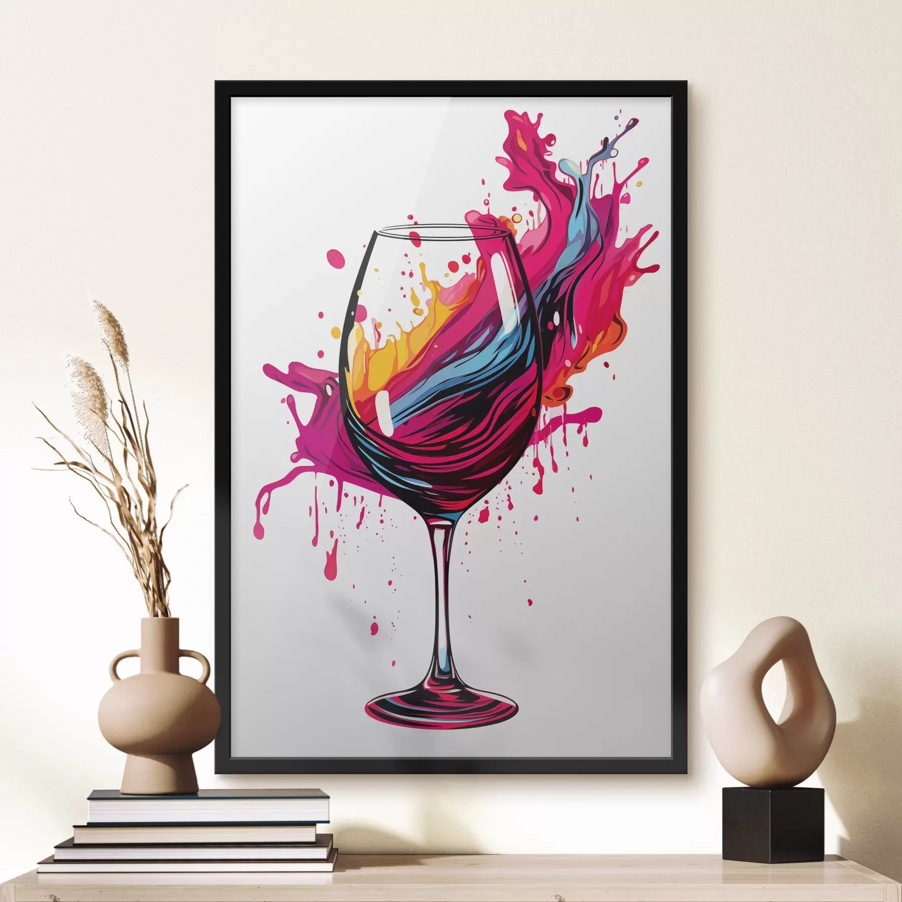 Fototapety Pohár s farbami f45269