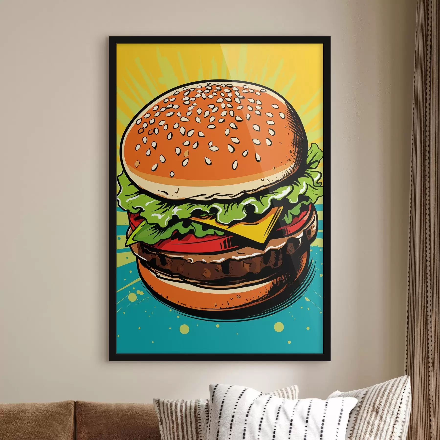 Fototapety Burger f45277