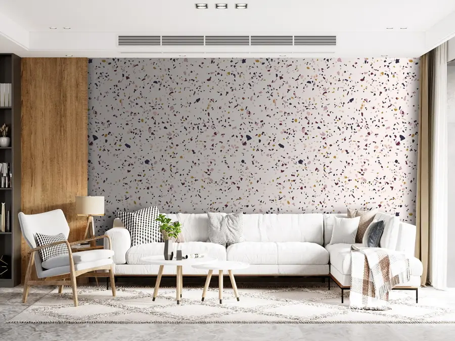 Fototapety Efekt farebného drobenia, štýl Boho u71766