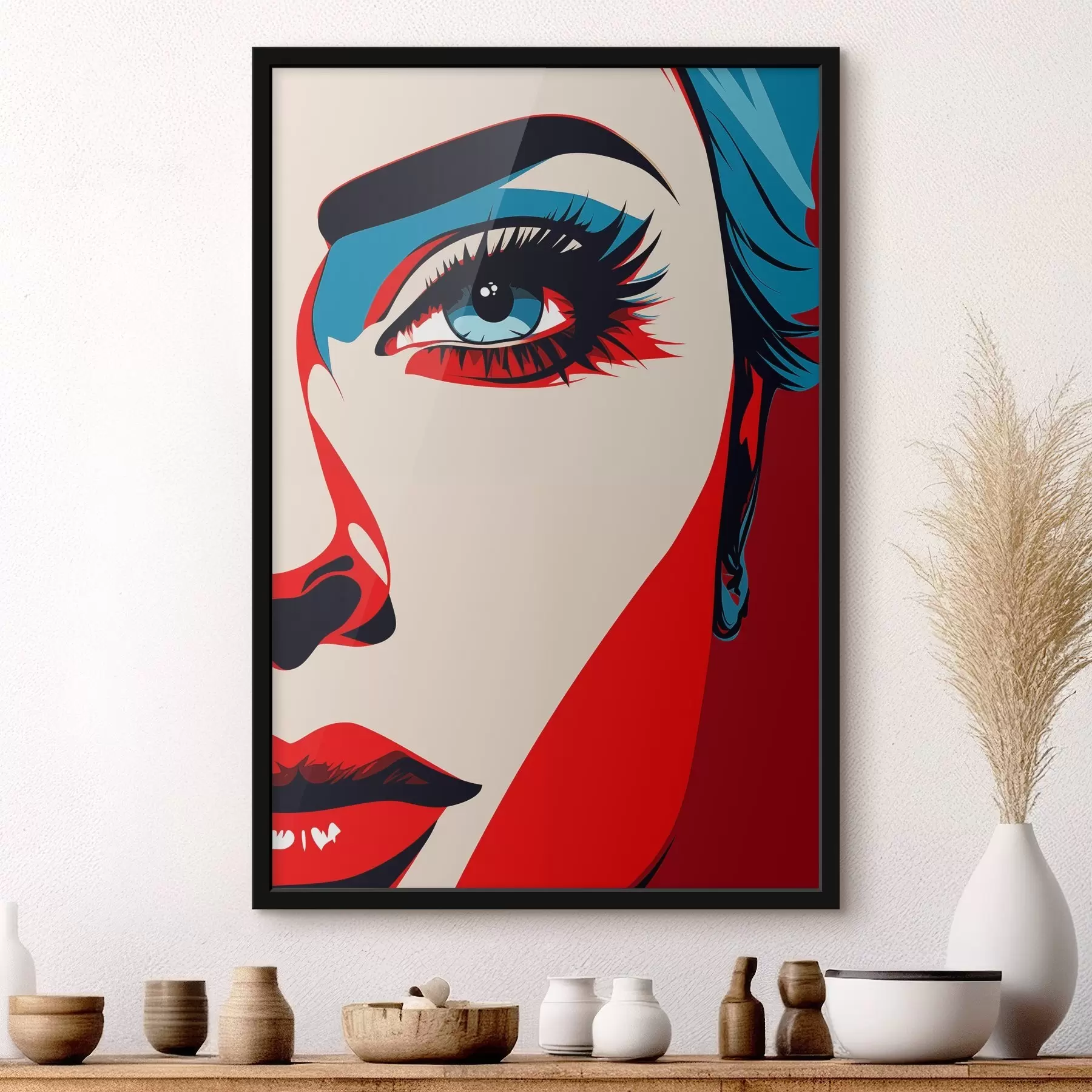 Fototapety Popartové šaty f45289