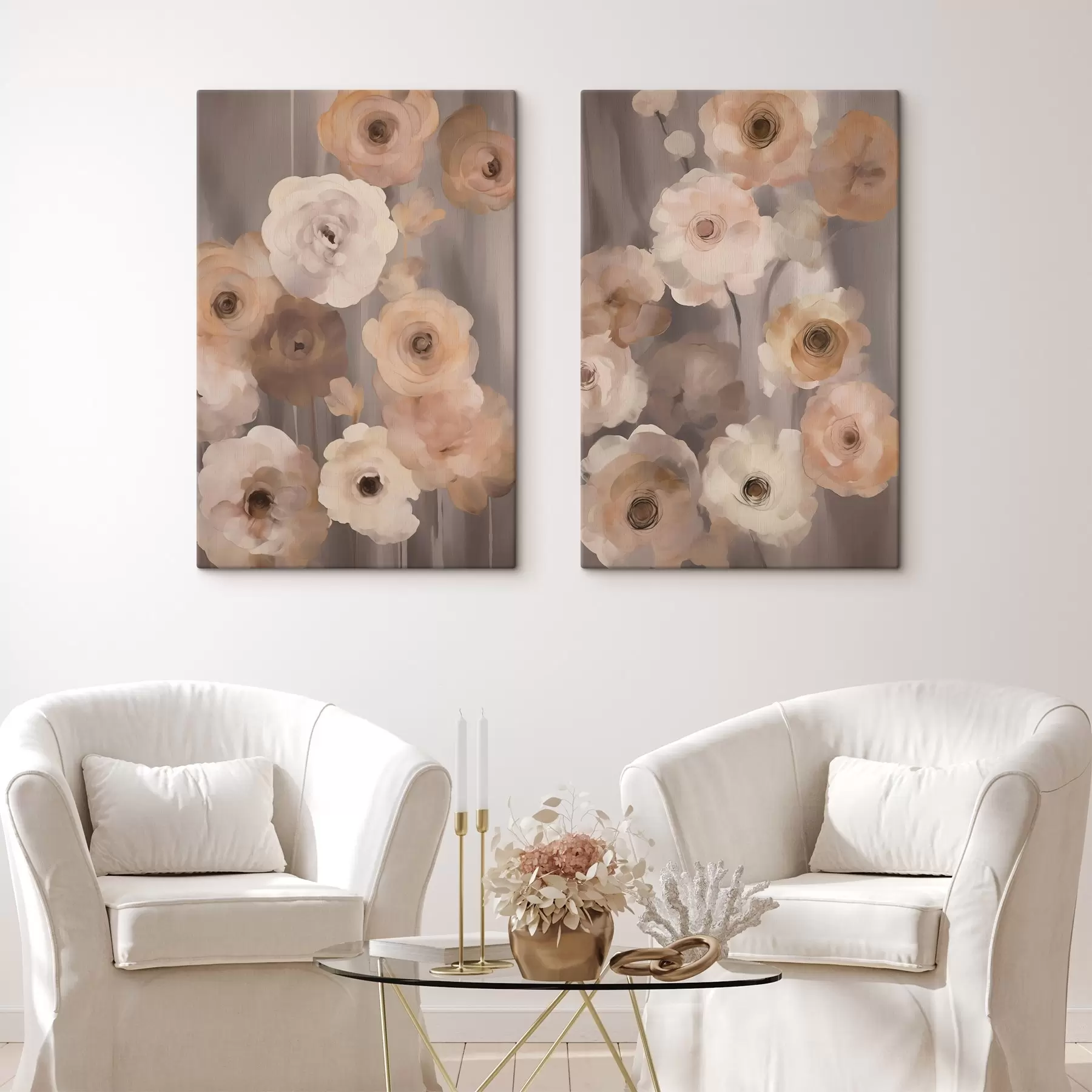 Obraz Abstraktné kvety m00542