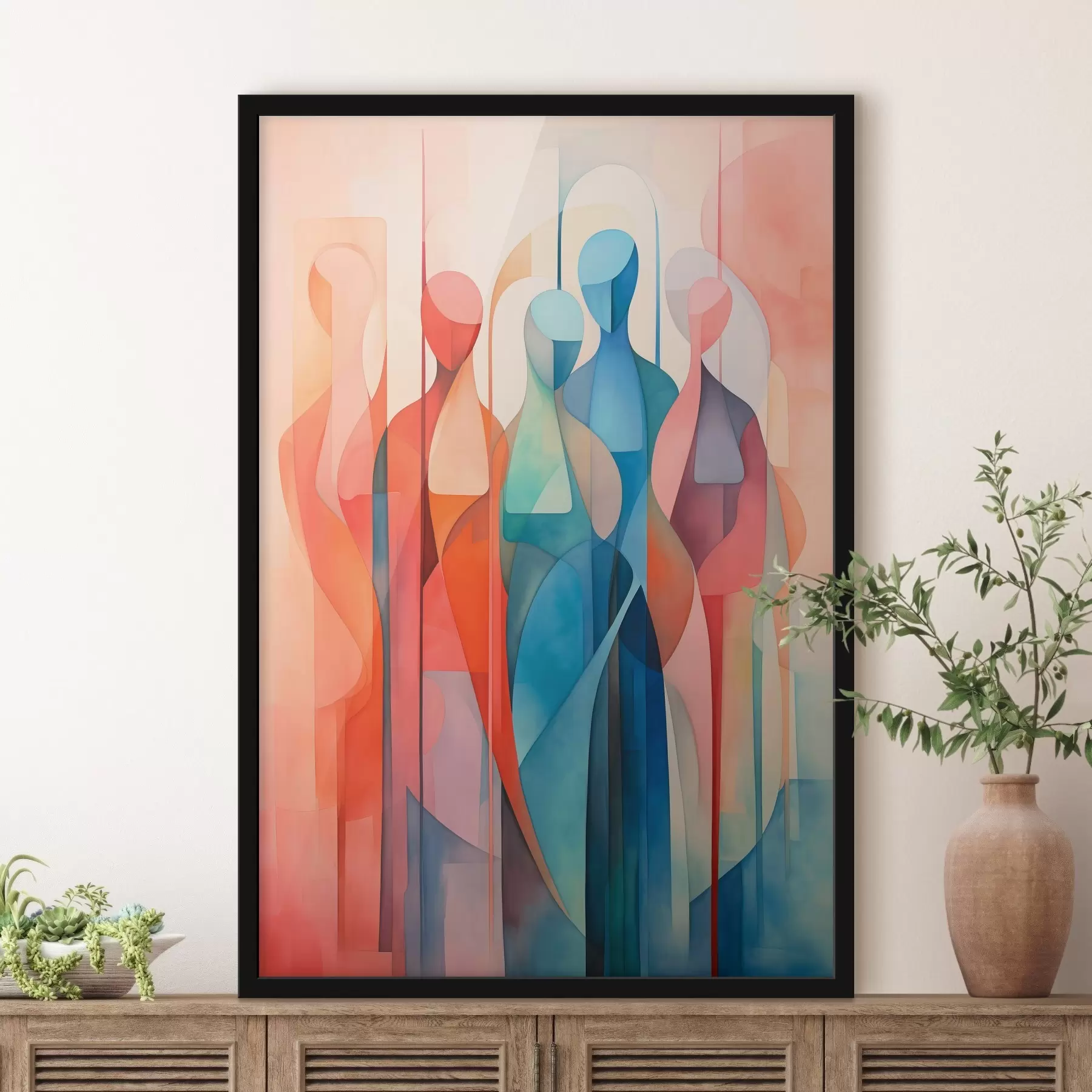 Fototapety Abstraktné siluety f45237