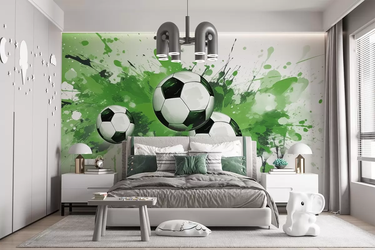 Fototapety Futbalové lopty w04373v1