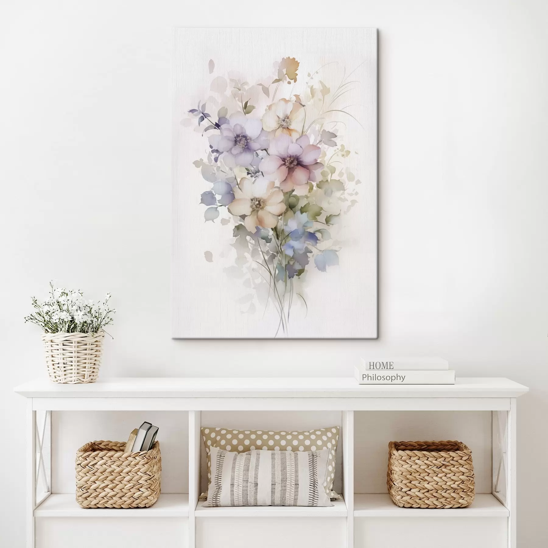 Obraz Kvety imitácia akvarelu s45354