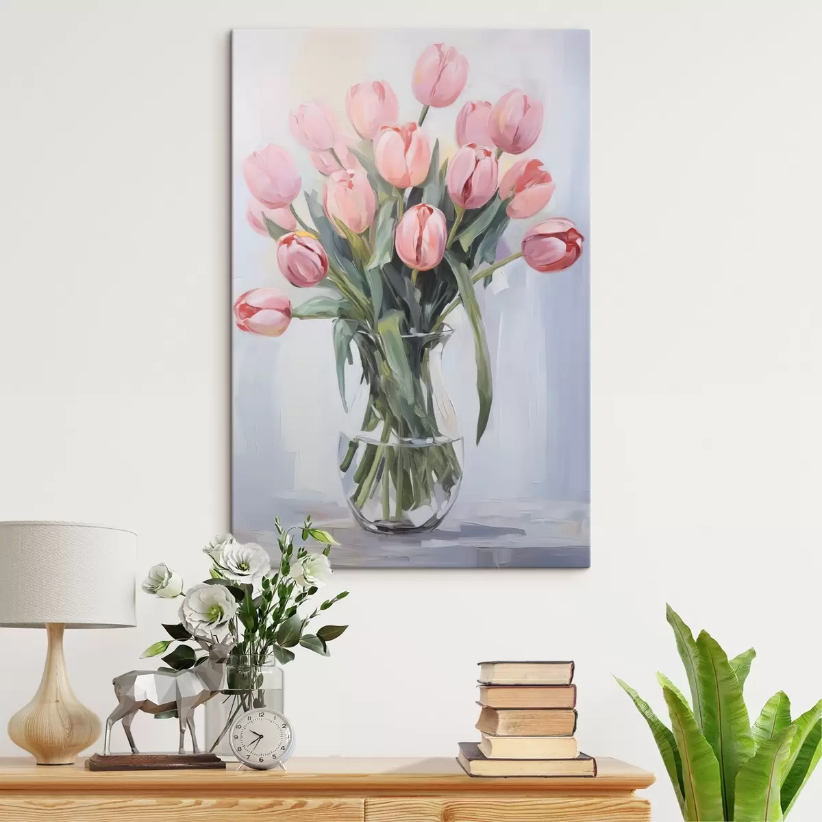 Obraz Tulipány vo váze s45355