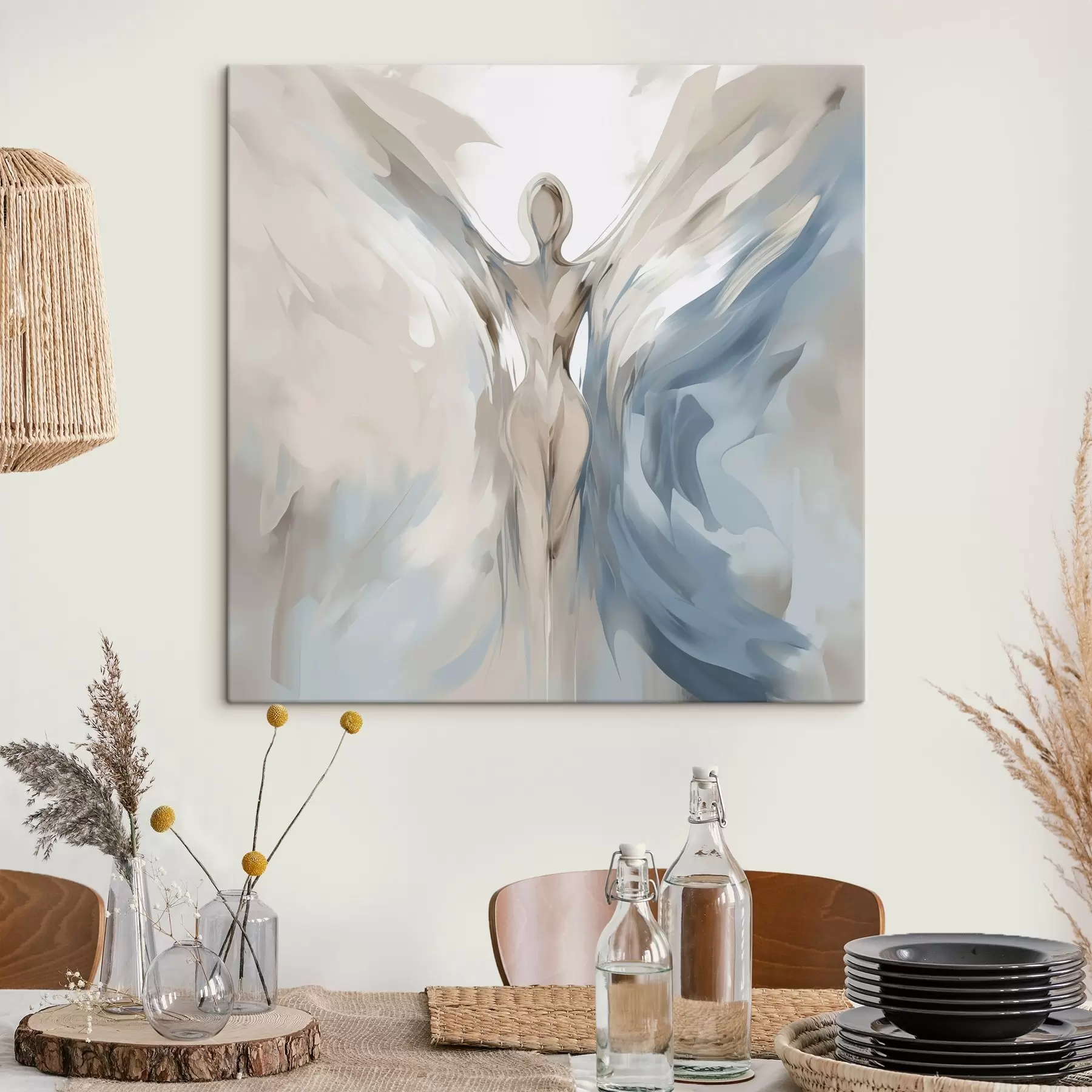 Obraz Maľba imitujúca anjela s45360