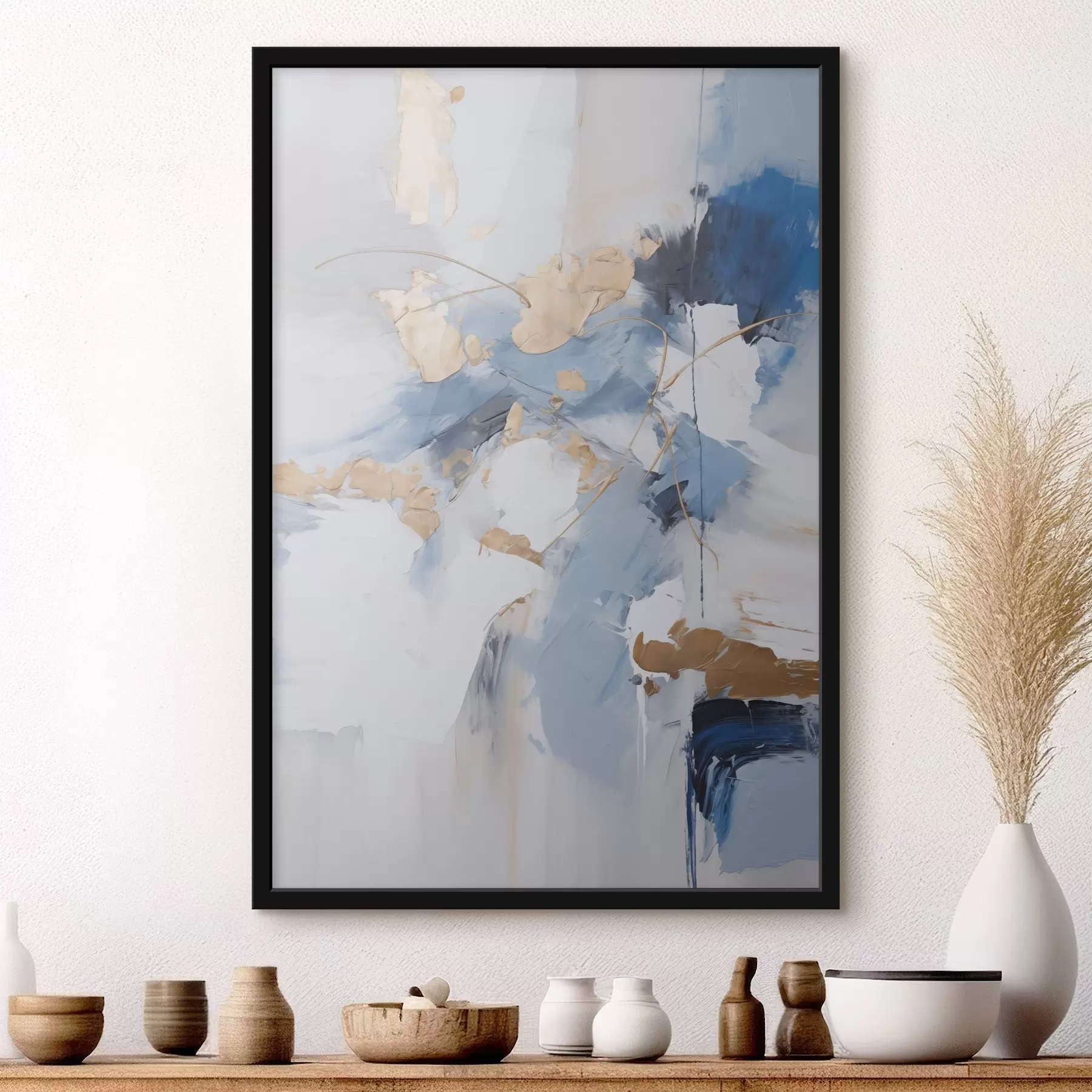 Fototapety Abstrakcia imitácia maľby f45348