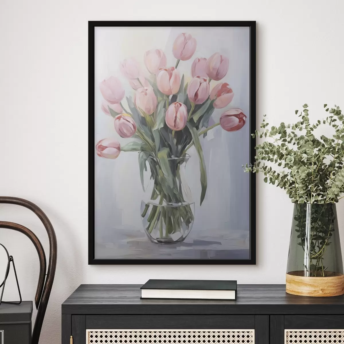Plagáty Tulipány vo váze f45355