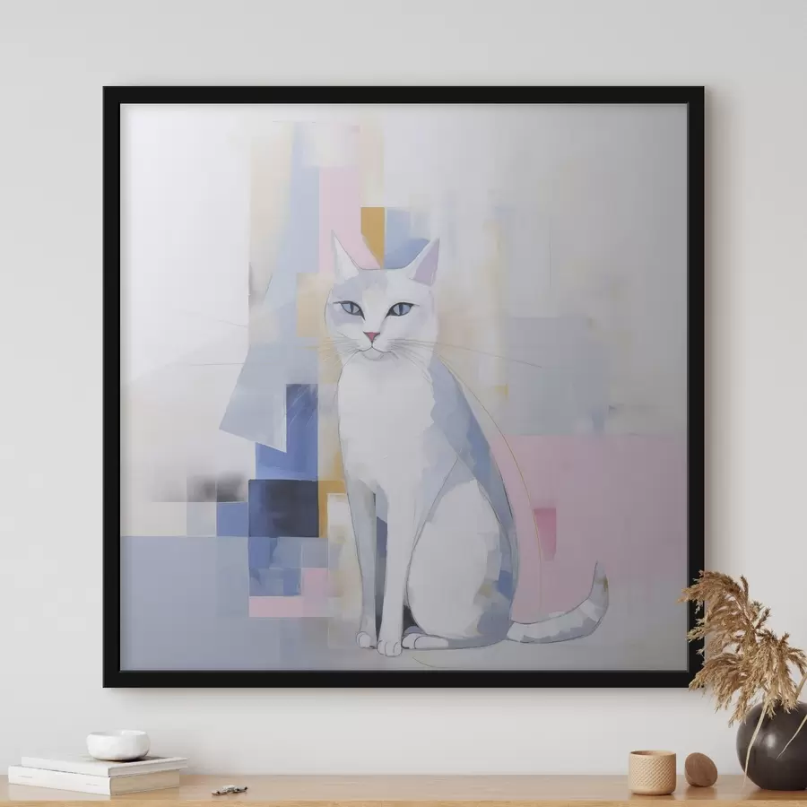 Fototapety Abstraktná mačka f45359