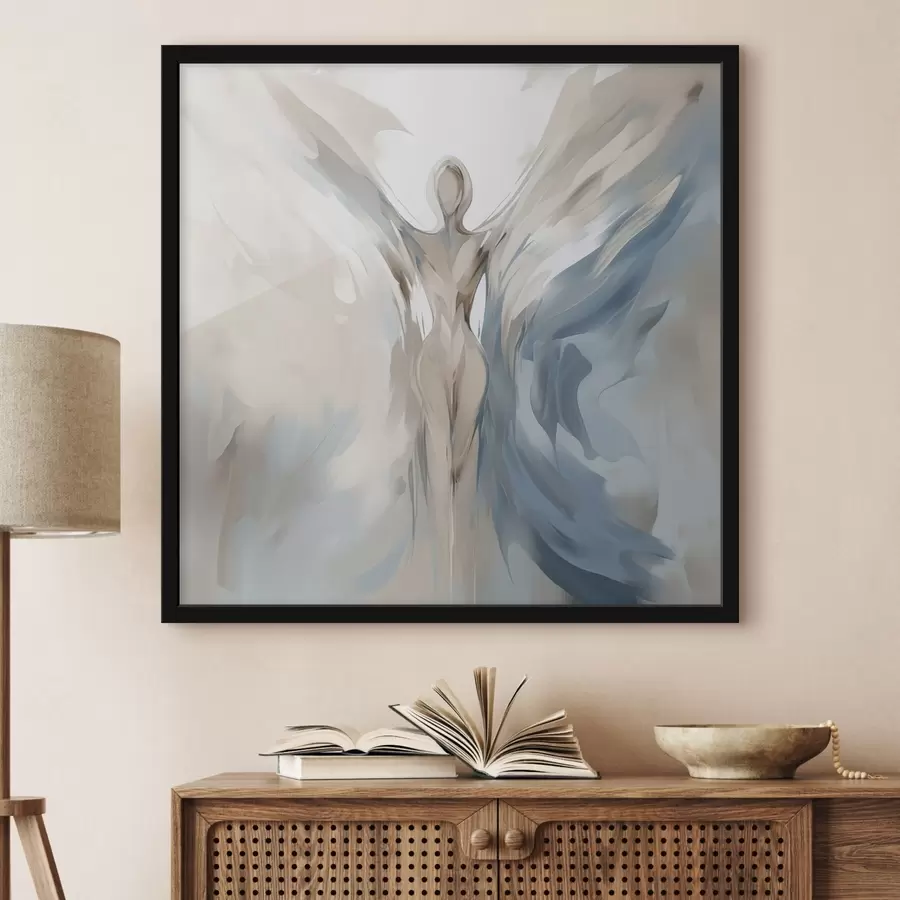 Fototapety Maľba imitujúca anjela f45360