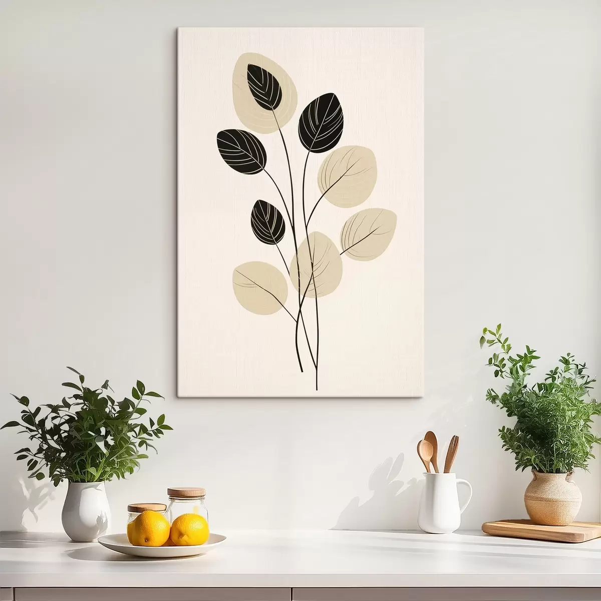 Obraz Minimalistická botanická ilustrácia s45401