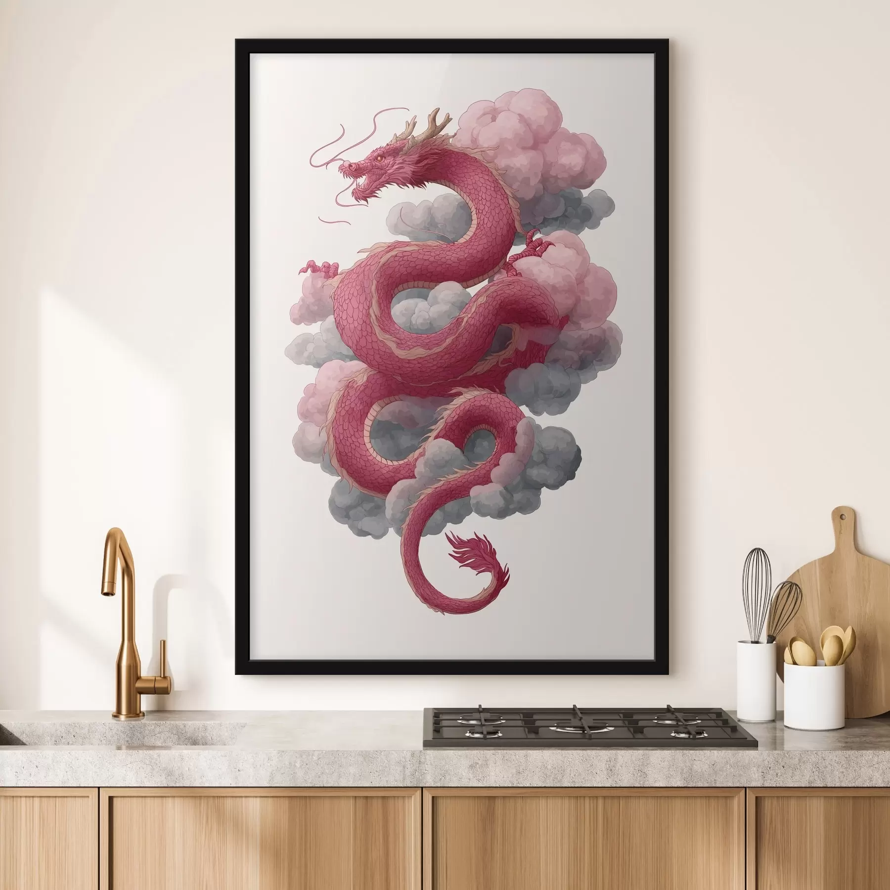 Fototapety Drak v čínskom štýle f45412