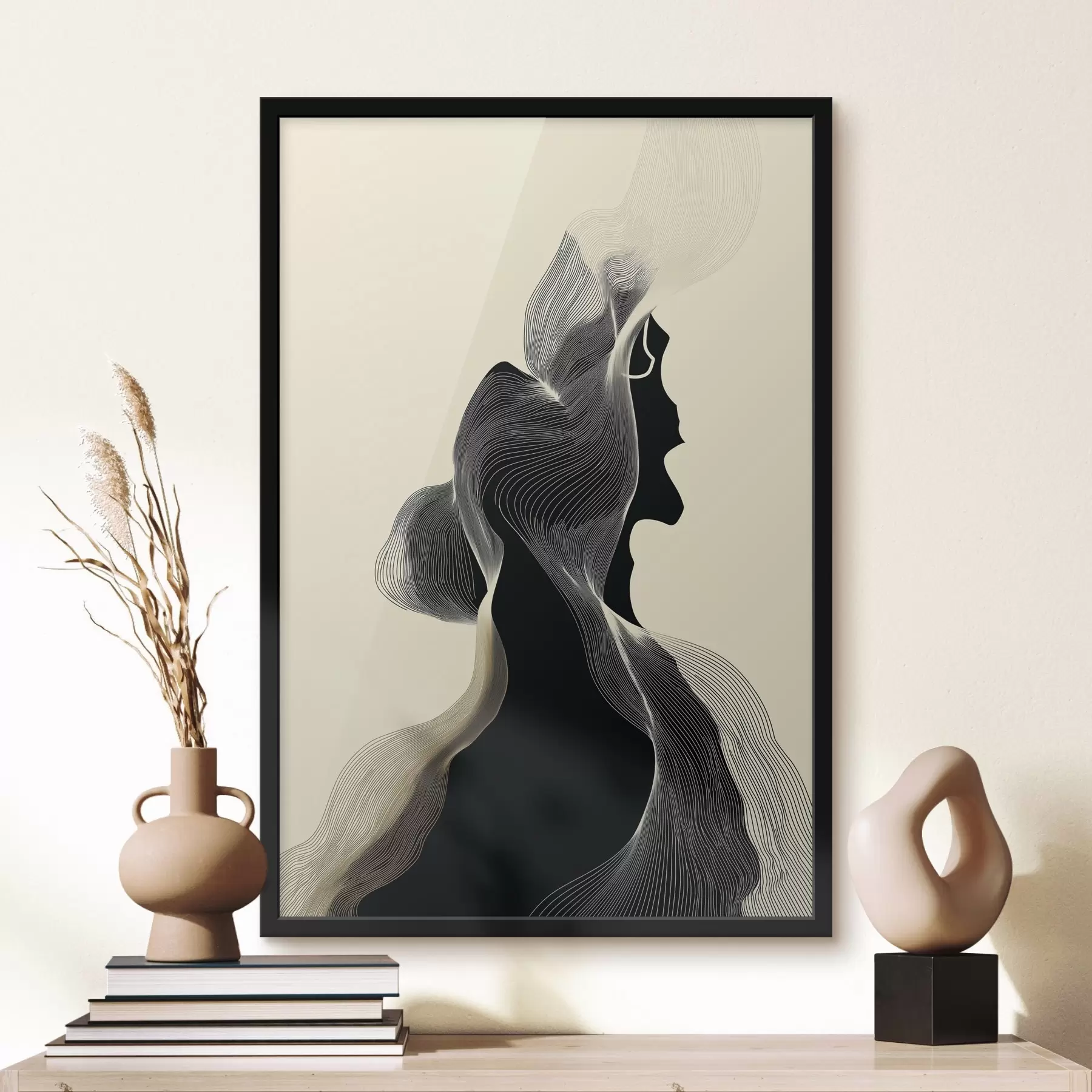 Fototapety Tanec línií f45413