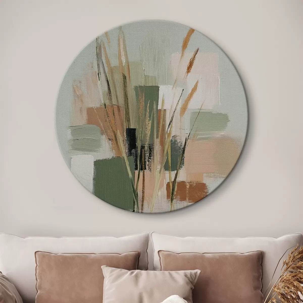 Okrúhle obrazy Abstraktné zloženie r45385