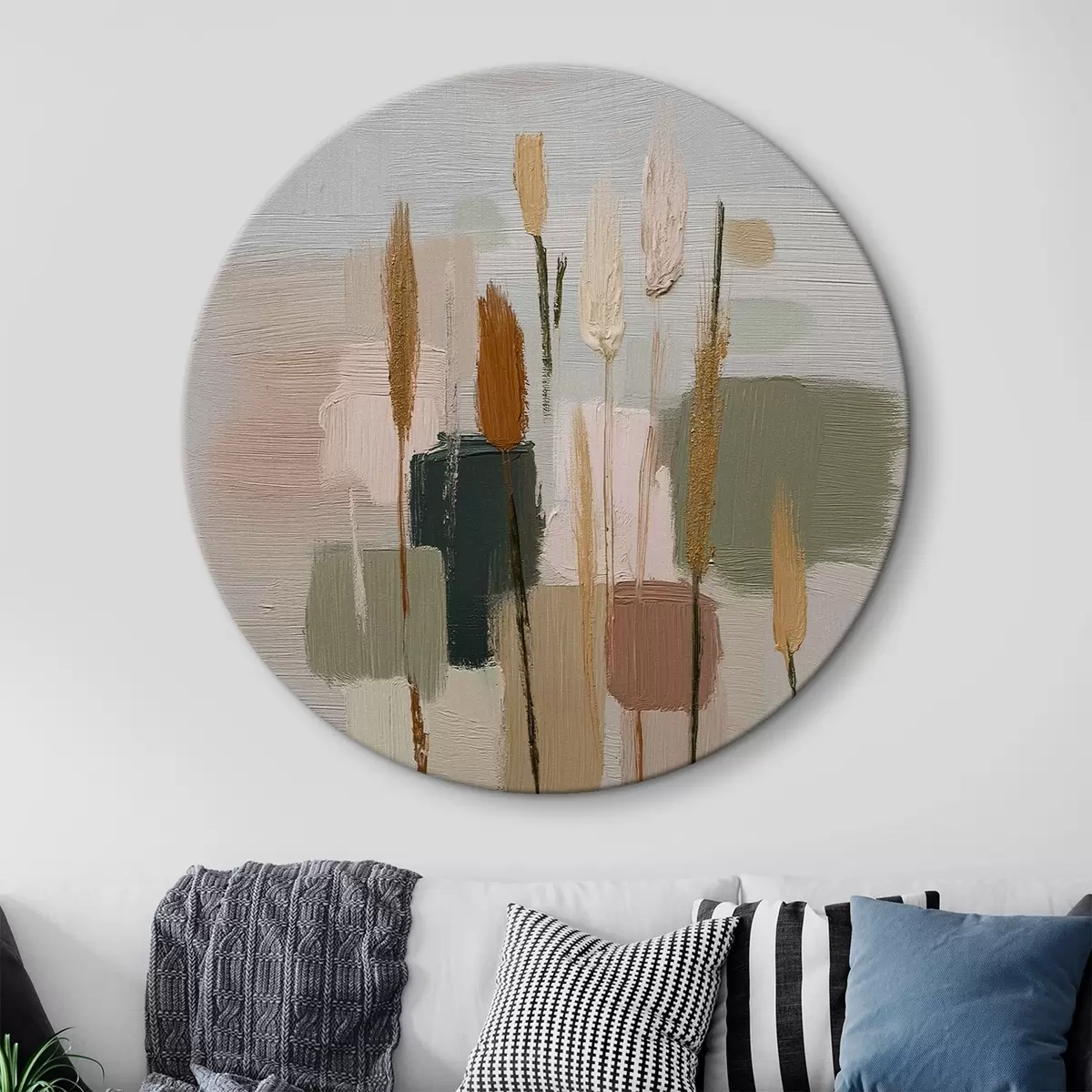 Okrúhle obrazy Abstraktné zloženie r45387
