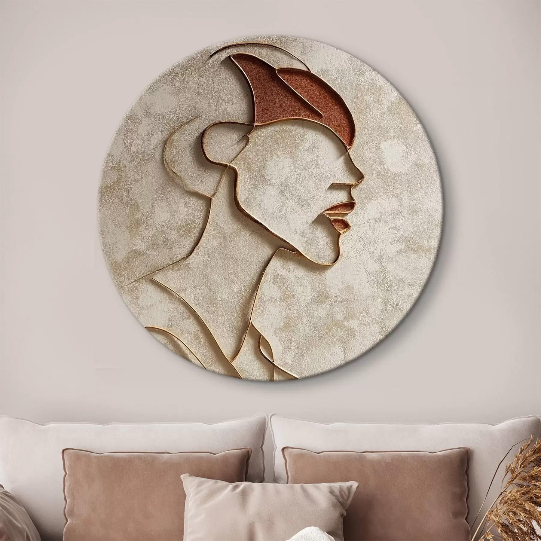 Obraz Abstraktná ženská tvár r45395