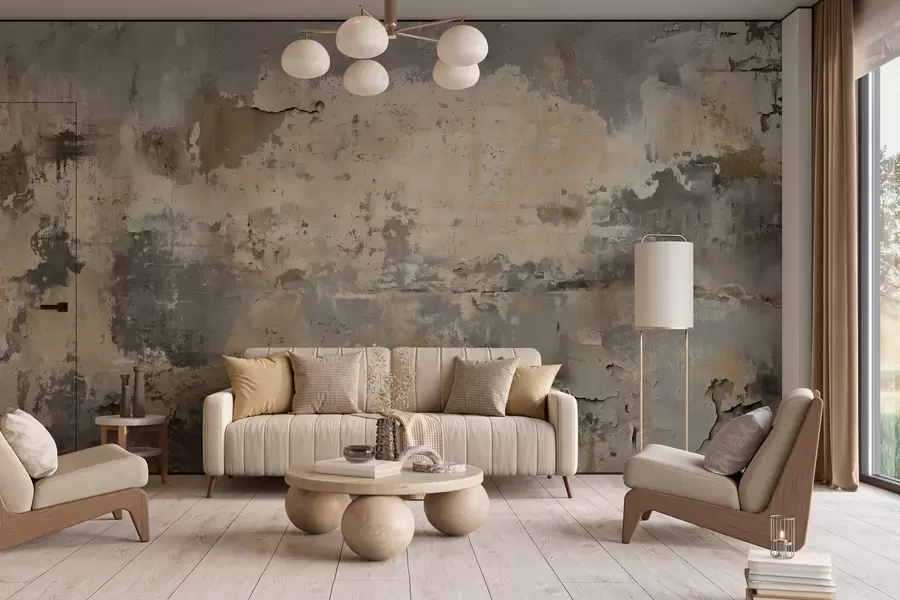 Fototapety imitácia štruktúrovanej starej steny w04311