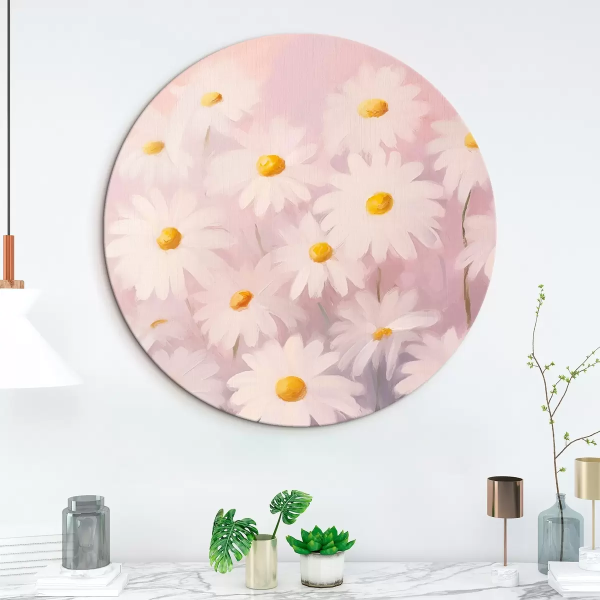 Okrúhle obrazy Sedmokrásky r45421