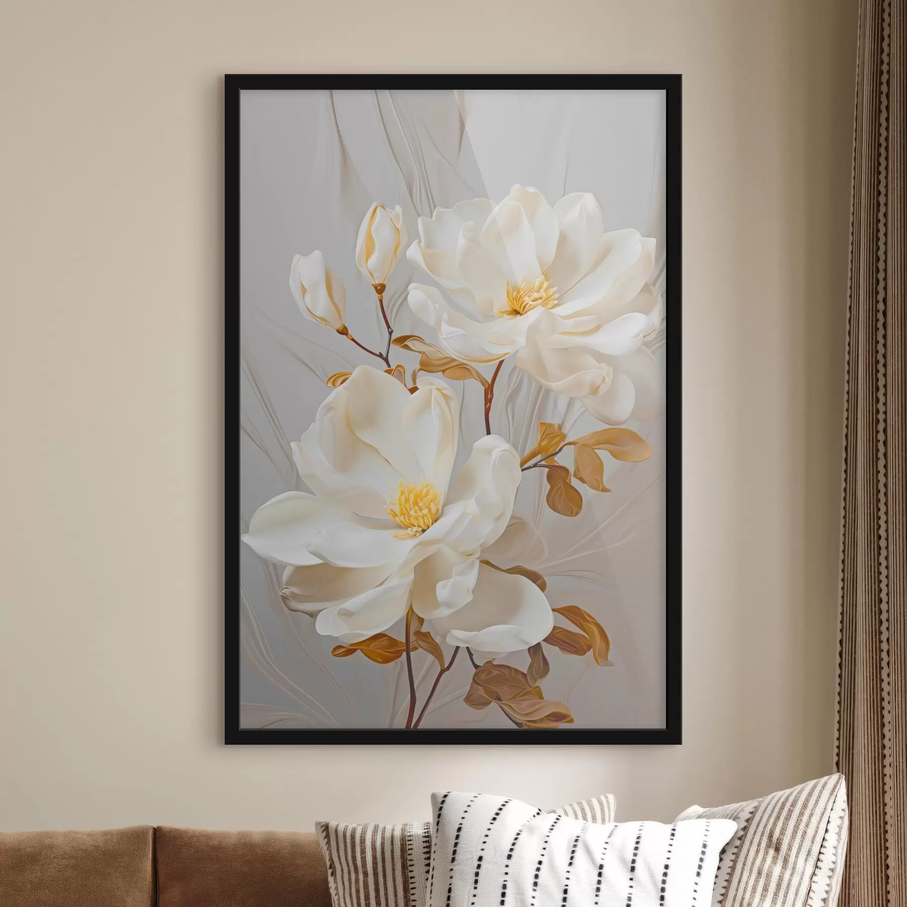 Fototapety Jemné abstraktné kvety f45446