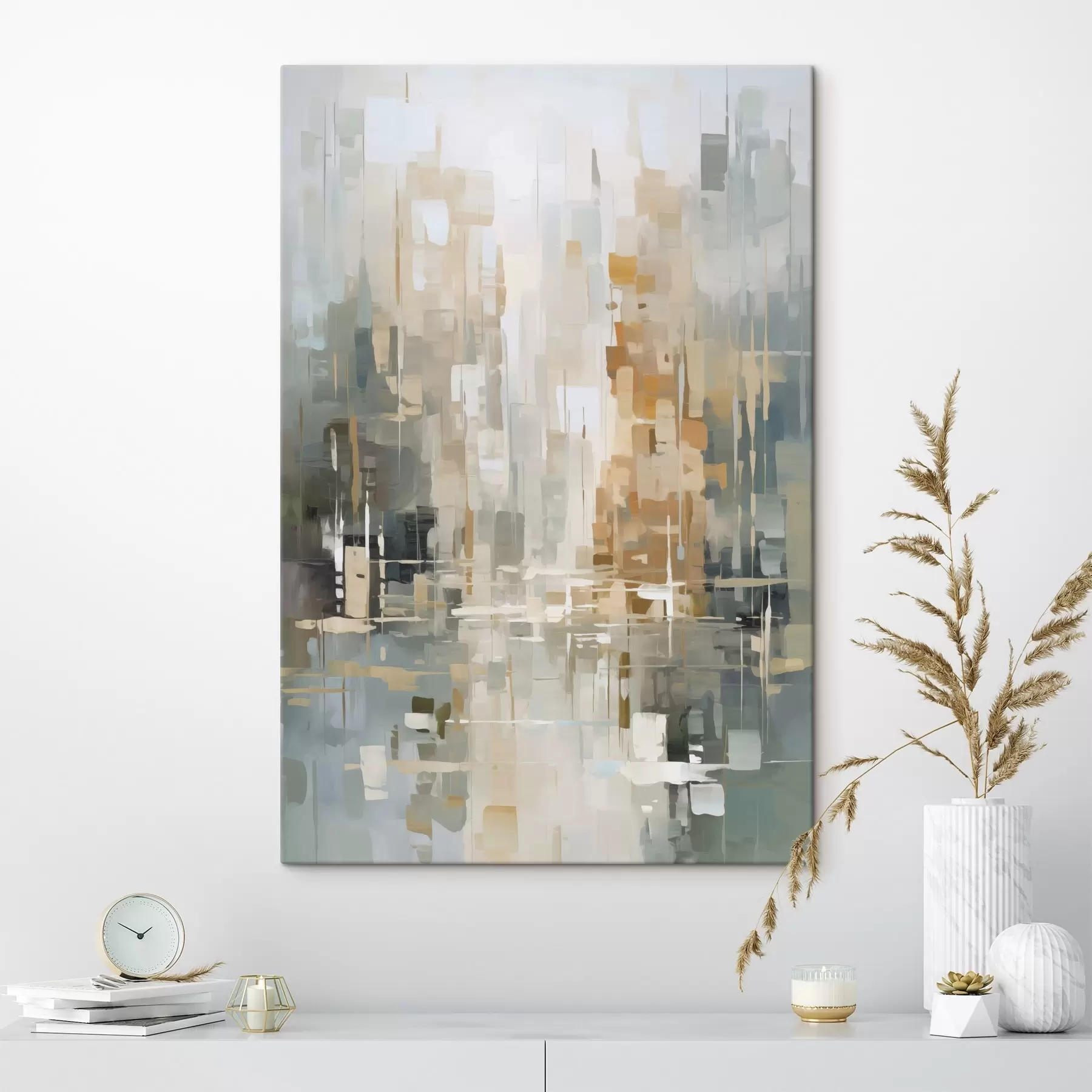 Obraz Abstrakcia imitácia maľby s45456