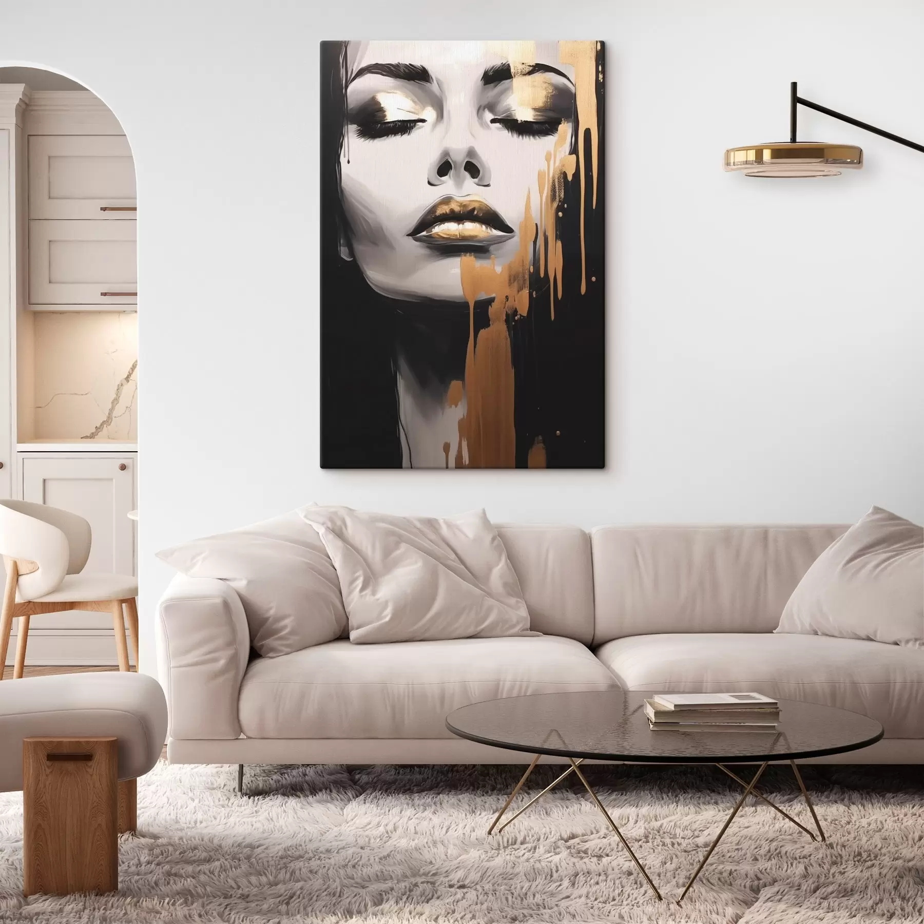 Obraz Ženský portrét s45467